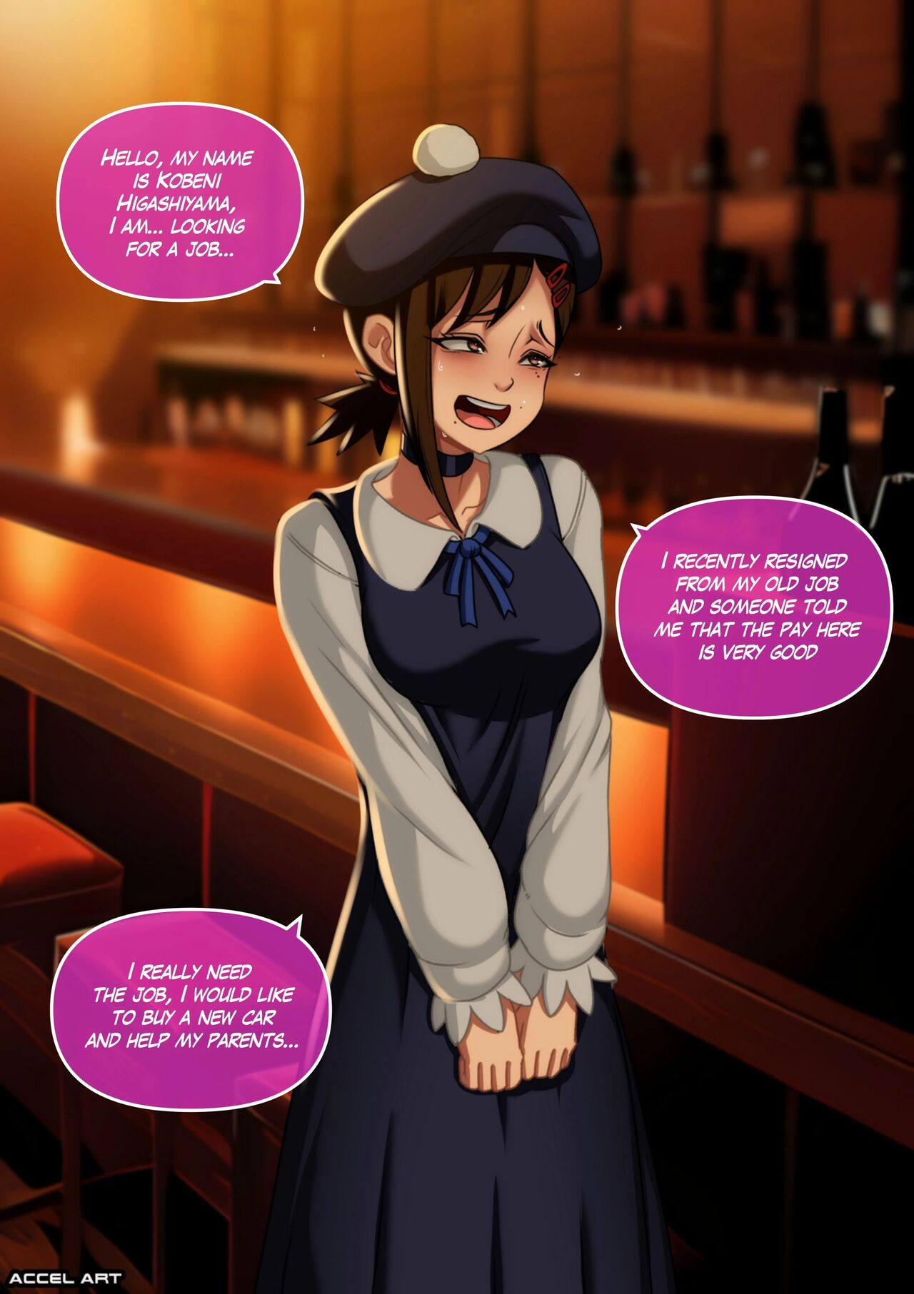 Waifu Metamorphosis 2 – Kobeni comic porn Waifu Metamorphosis 2 – Kobeni Chapter 1 – page 2