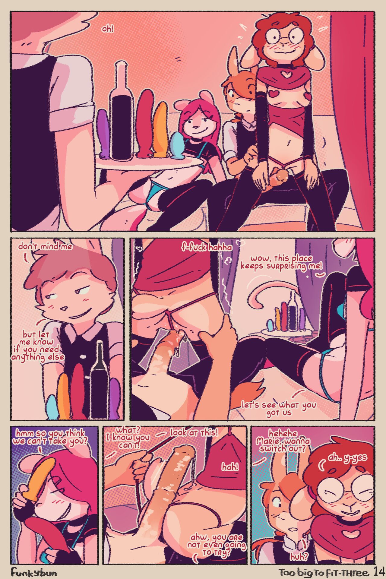 Too Big To Fit 3 comic porn Too Big To Fit 3 Chapter 1 – page 14