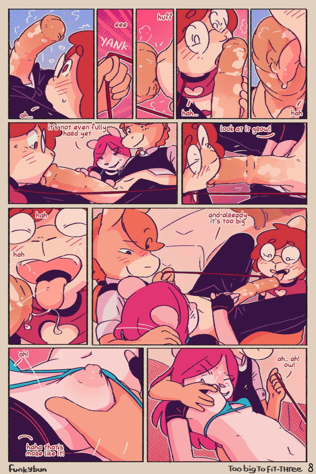 Too Big To Fit 3 comic porn Too Big To Fit 3 Chapter 1 – page 8