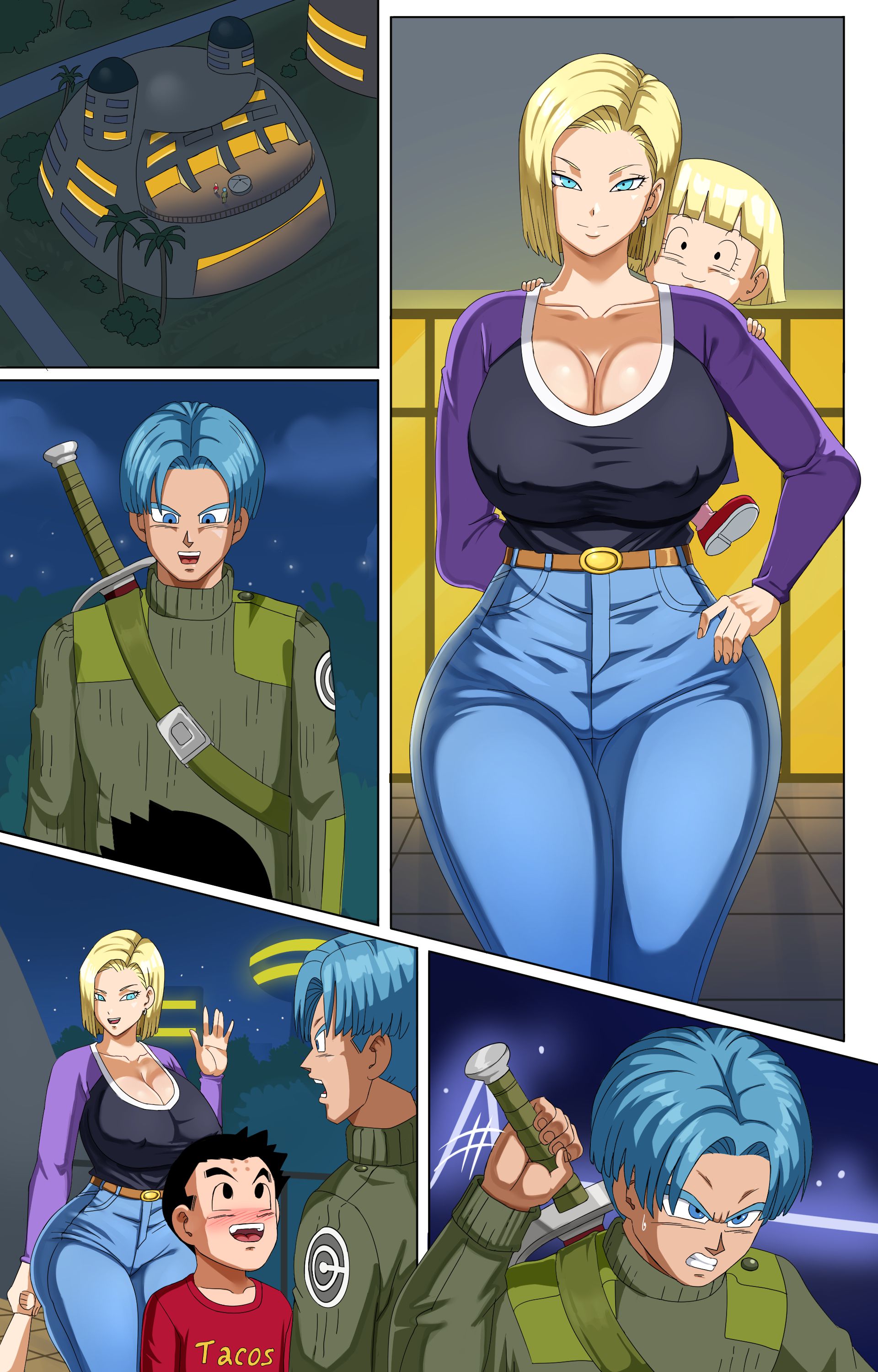 Meeting Android 18 Yet Again Full &amp; Text Less comic porn Meeting Android 18 Yet Again Full & Text Less Chapter 1 – page 25