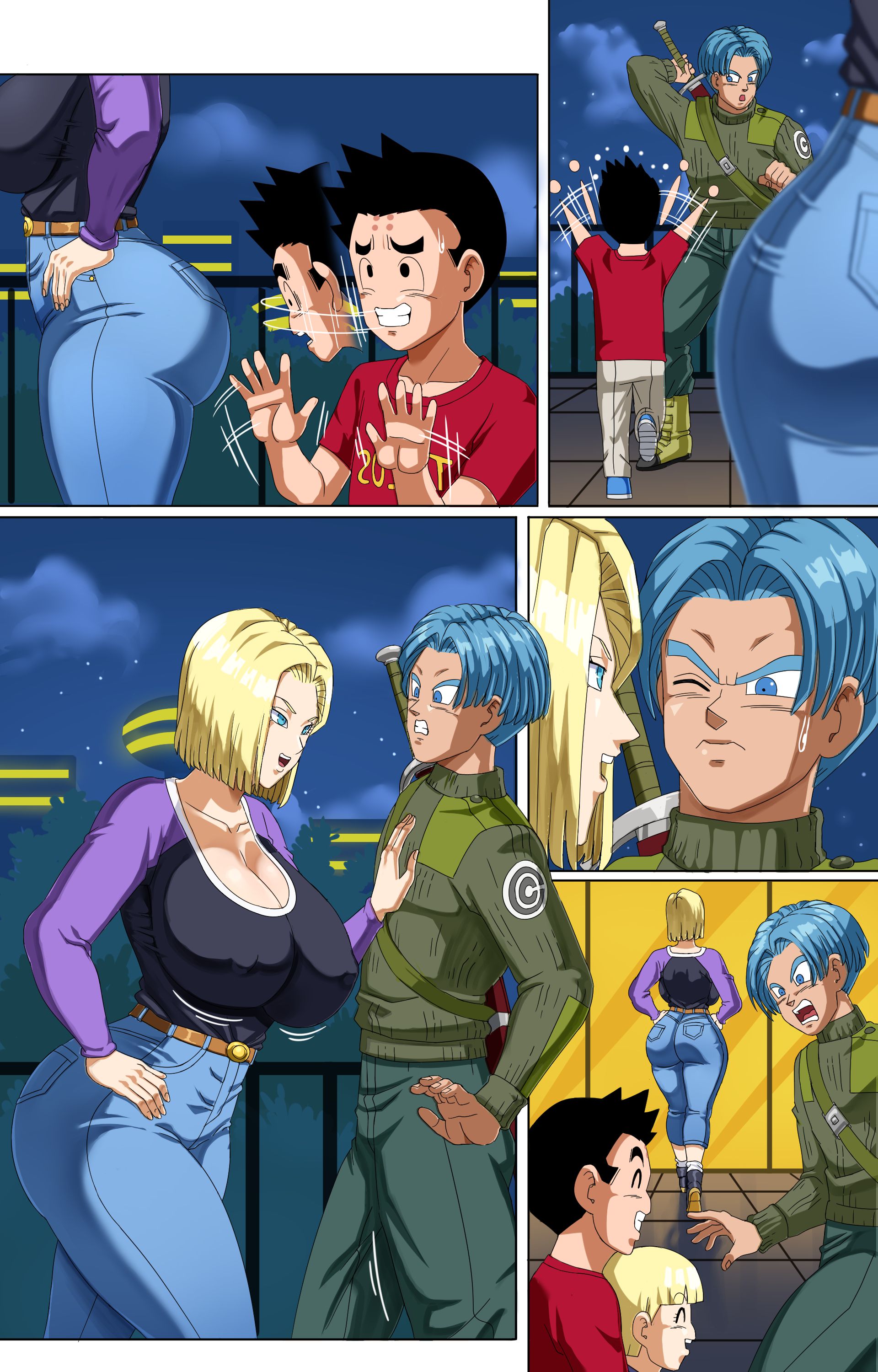 Meeting Android 18 Yet Again Full &amp; Text Less comic porn Meeting Android 18 Yet Again Full & Text Less Chapter 1 – page 26