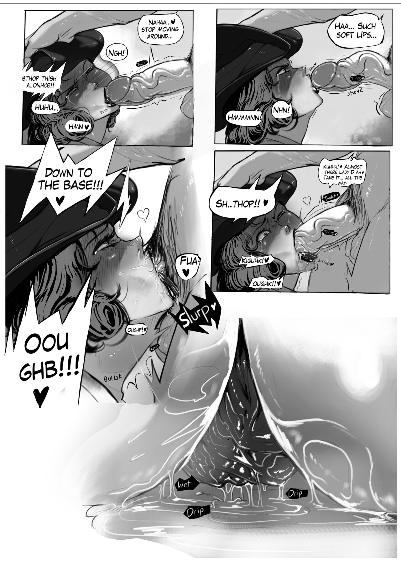 Dominating Lady Dimitrescu comic porn Dominating Lady Dimitrescu Chapter 1 – page 10