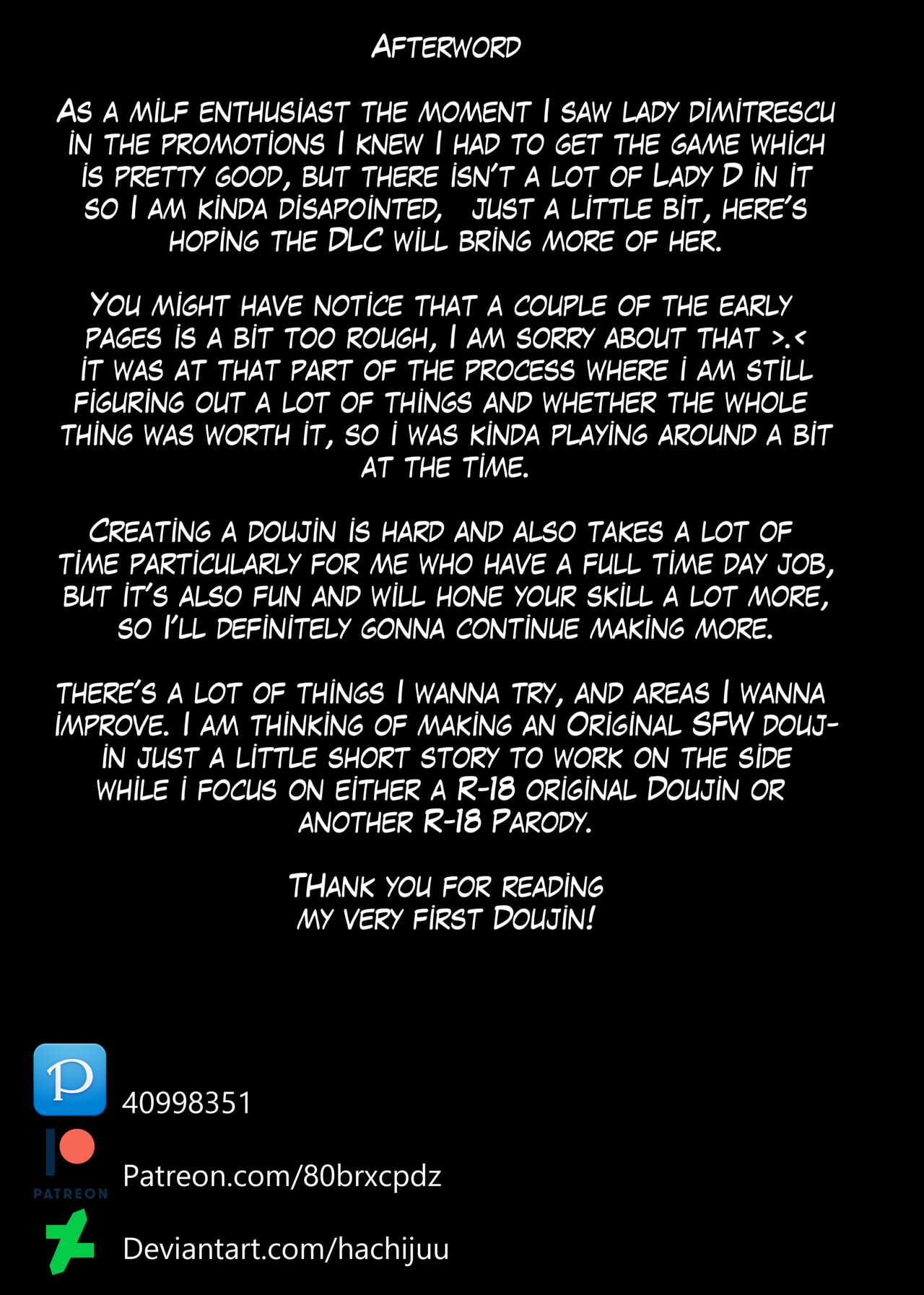 Dominating Lady Dimitrescu comic porn Dominating Lady Dimitrescu Chapter 1 – page 23