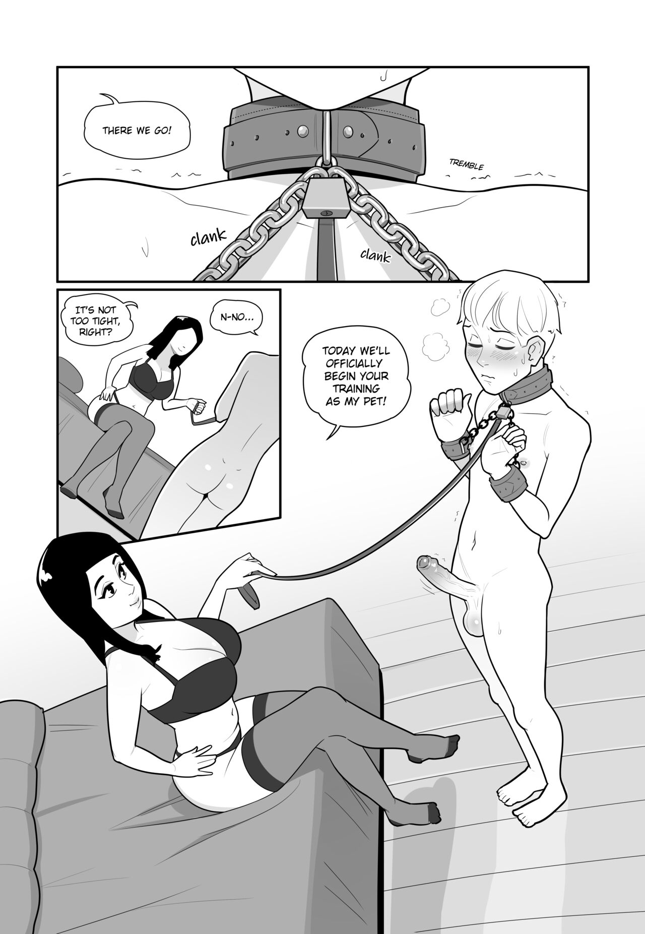 My Boyfriend Is My Pet comic porn My Boyfriend Is My Pet Chapter 1 – page 11