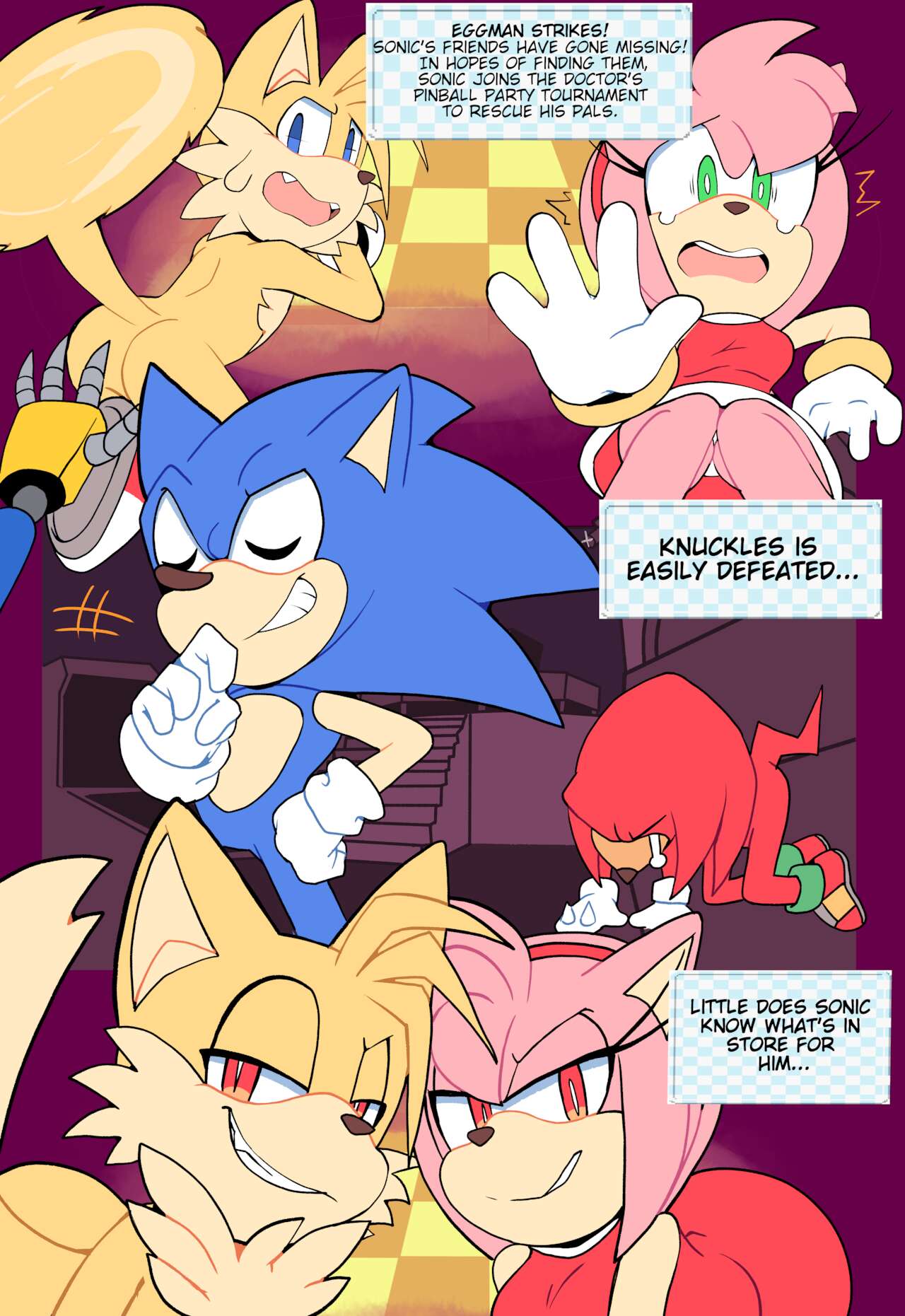 Sonic Pinball'd! comic porn Sonic Pinball'd! Chapter 1 – page 2