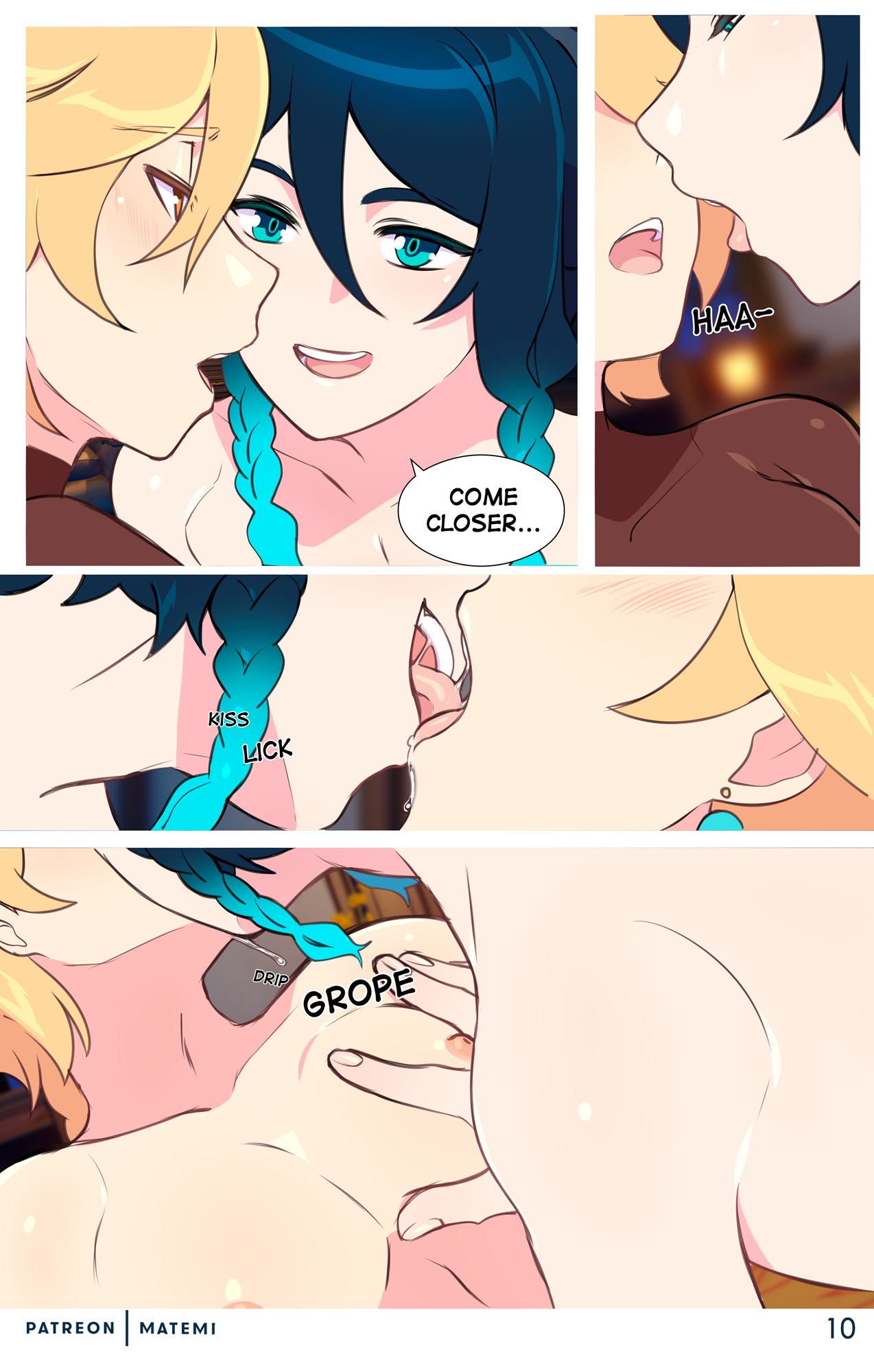Venti x Aether comic porn Venti x Aether Chapter 1 – page 10