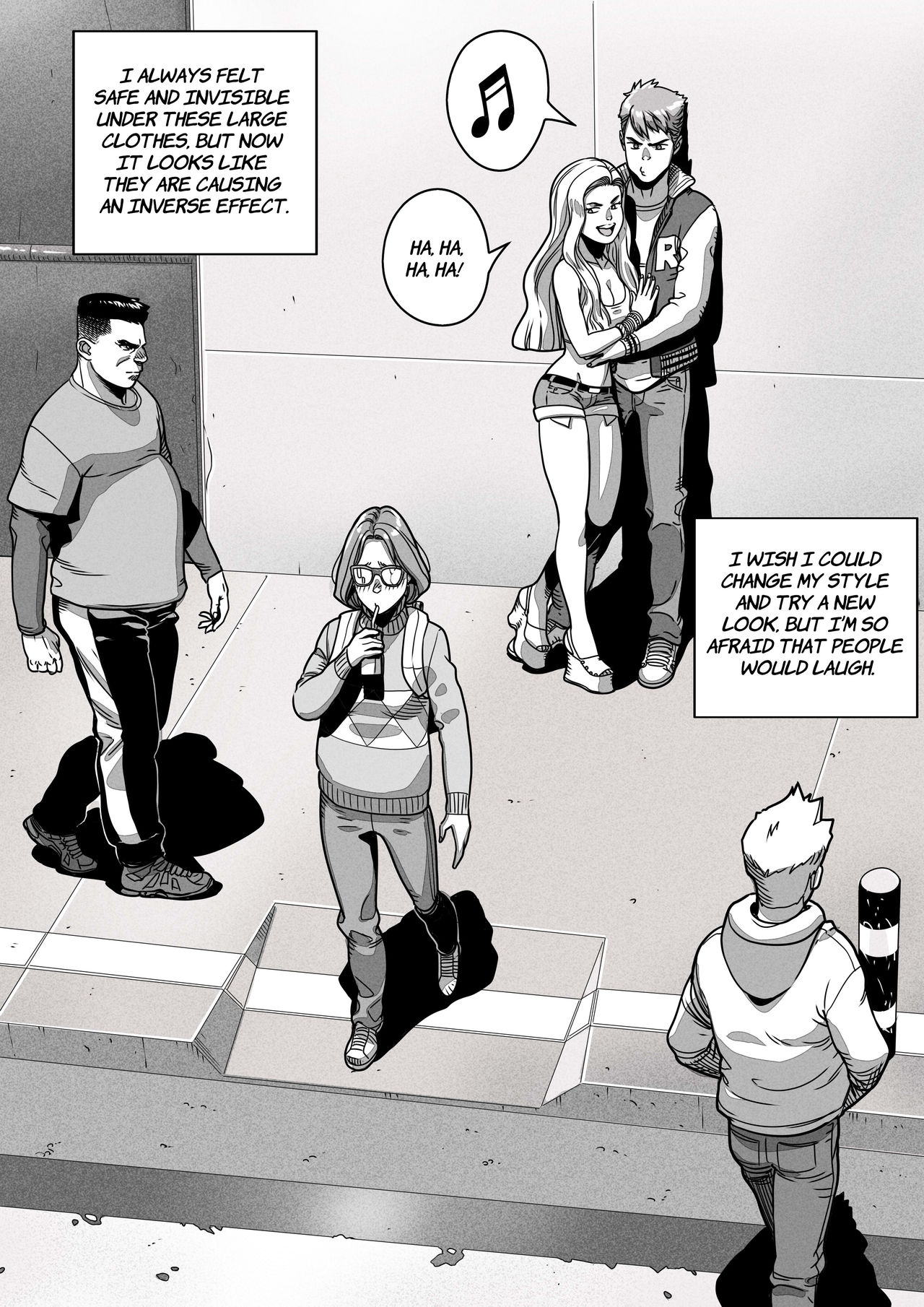 NILF 1 – Nerd I'd Like To Fuck comic porn NILF 1 – Nerd I'd Like To Fuck Chapter 1 – page 4