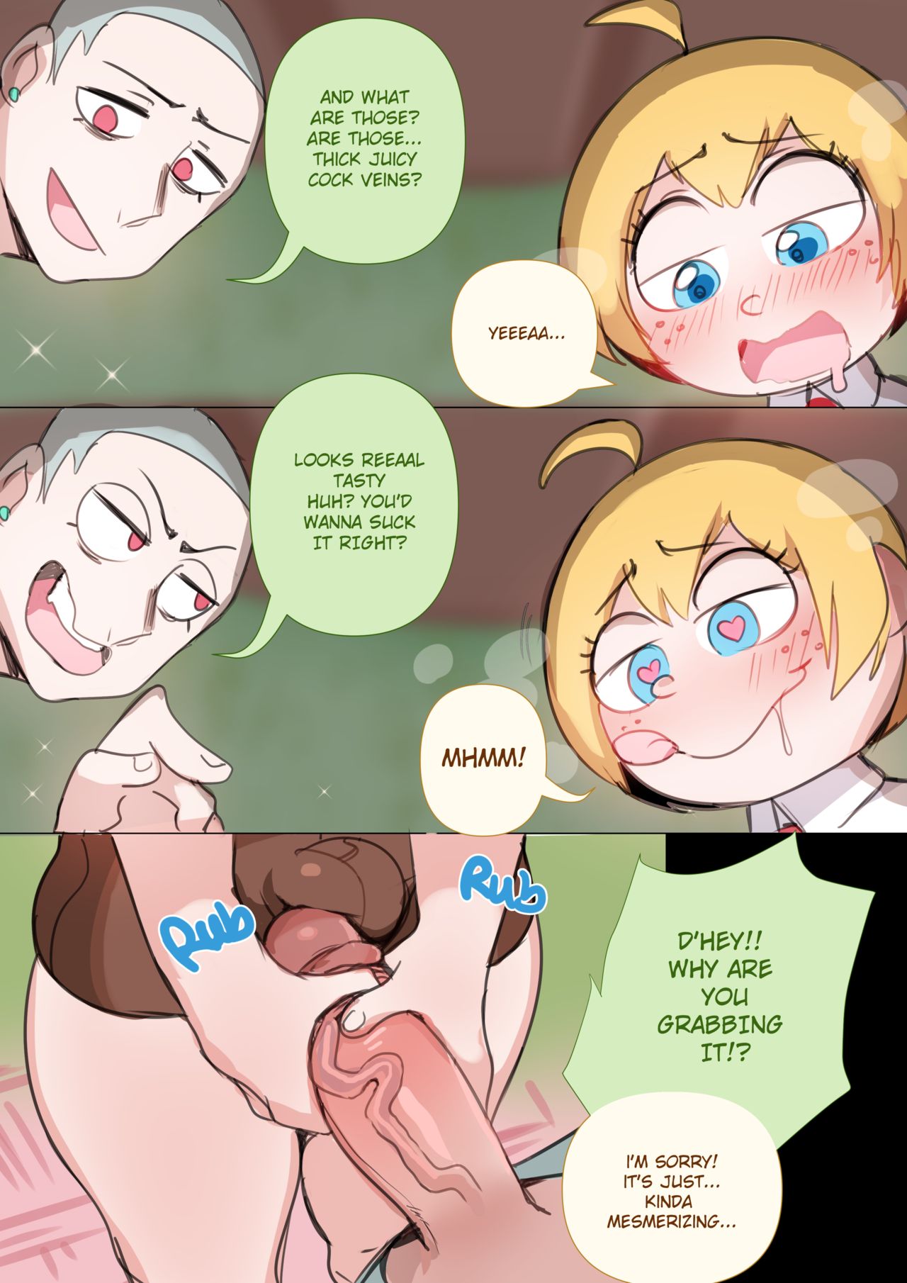 Bikini's Bottom comic porn Bikini's Bottom Chapter 1 – page 12