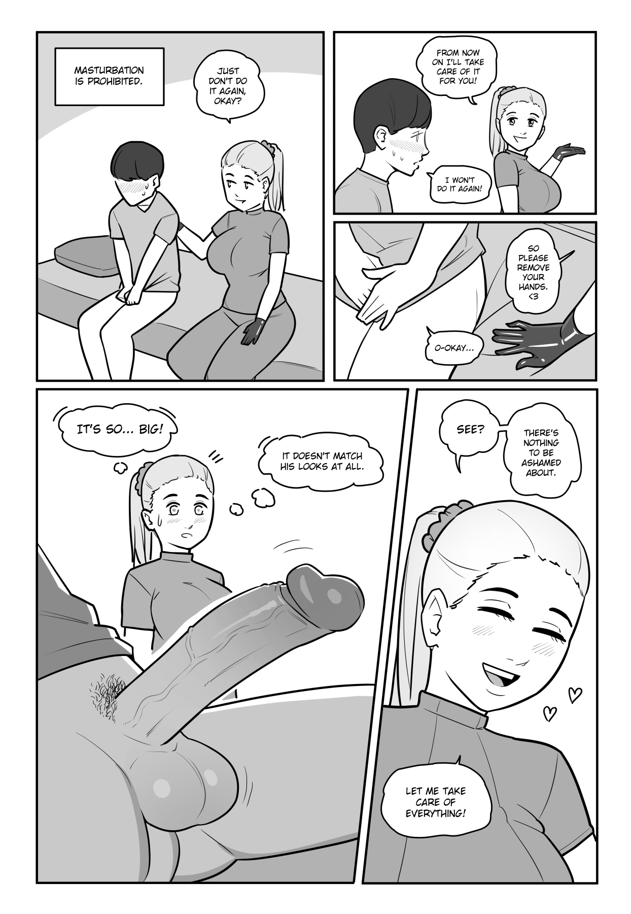 Maya's Virgin Training! comic porn Maya's Virgin Training! Chapter 1 – page 12