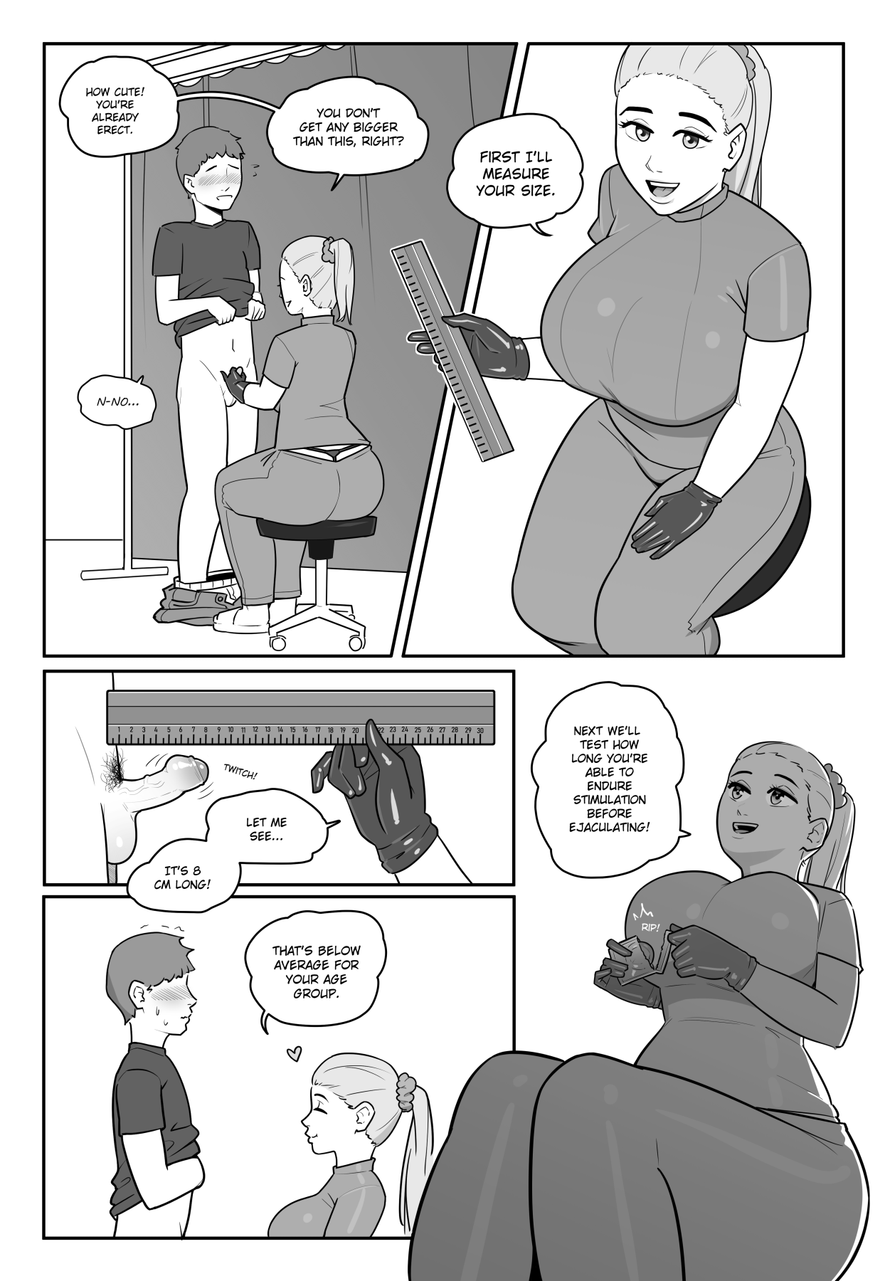Maya's Virgin Training! comic porn Maya's Virgin Training! Chapter 1 – page 5