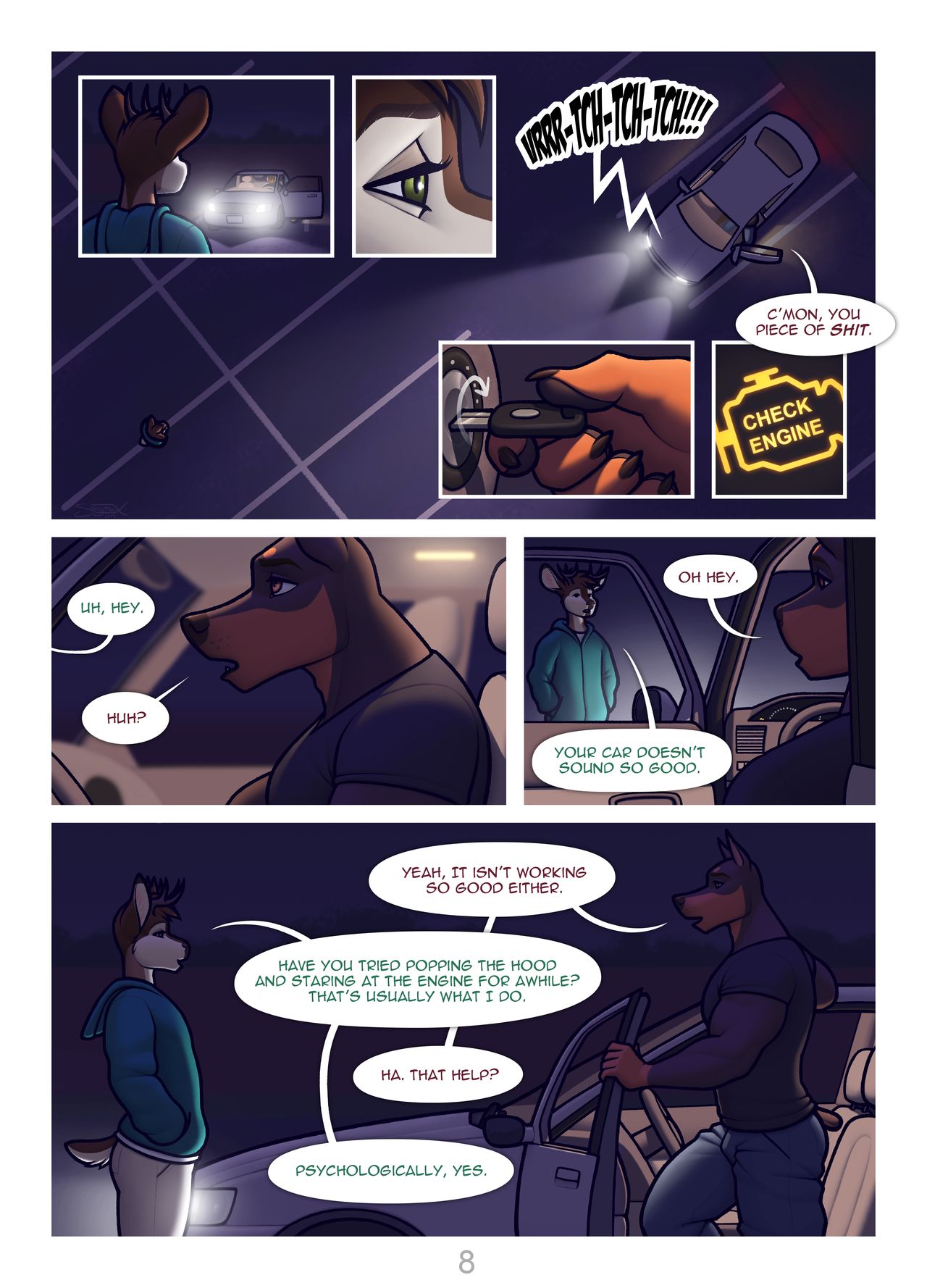 Heavy Lifting comic porn Heavy Lifting Chapter 1 – page 8