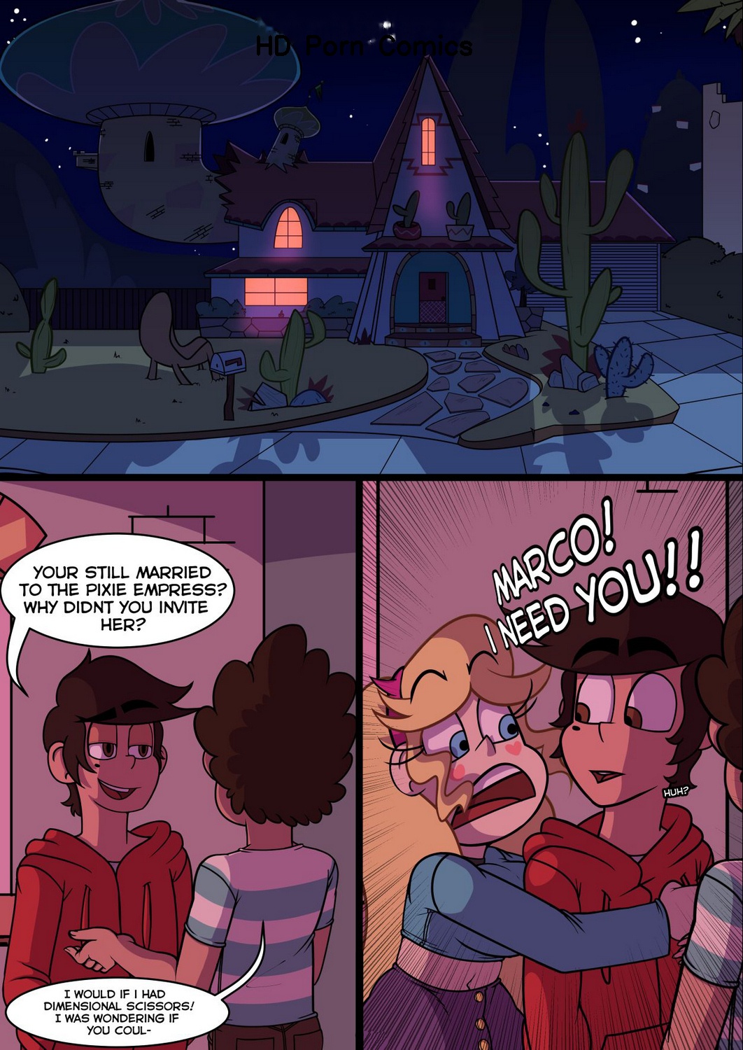 A Little Weird House Party comic porn A Little Weird House Party Chapter 1 – page 2