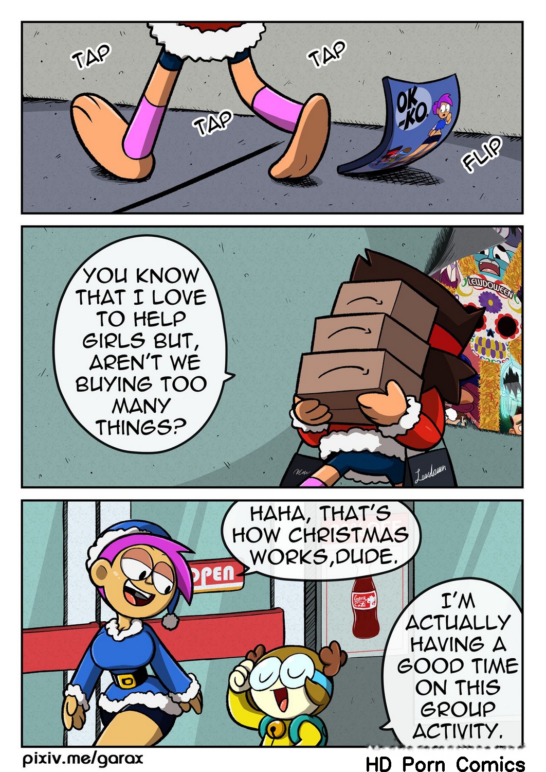OK K.O. Xmas Special comic porn OK K.O. Xmas Special Chapter 1 – page 3