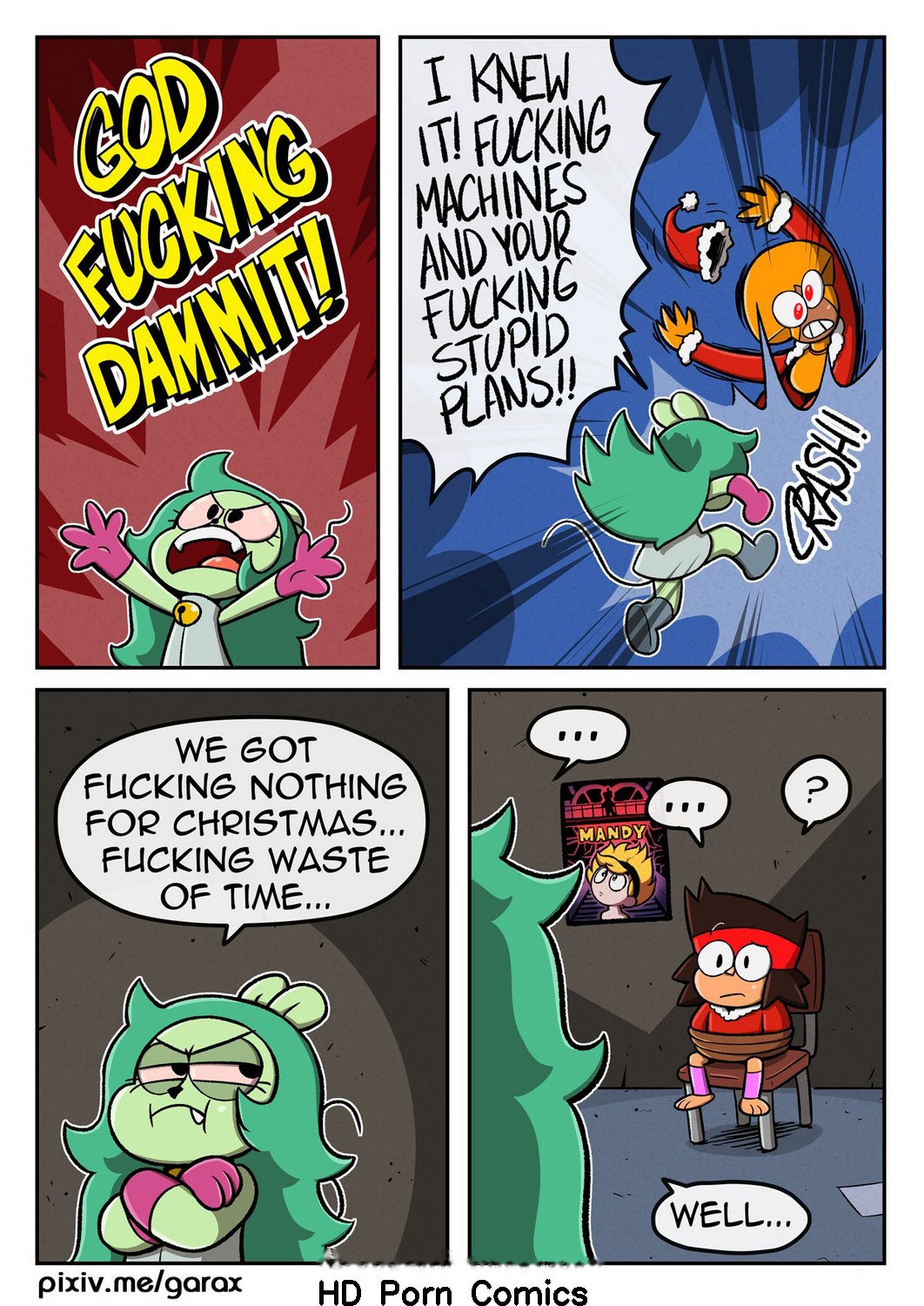 OK K.O. Xmas Special comic porn OK K.O. Xmas Special Chapter 1 – page 8