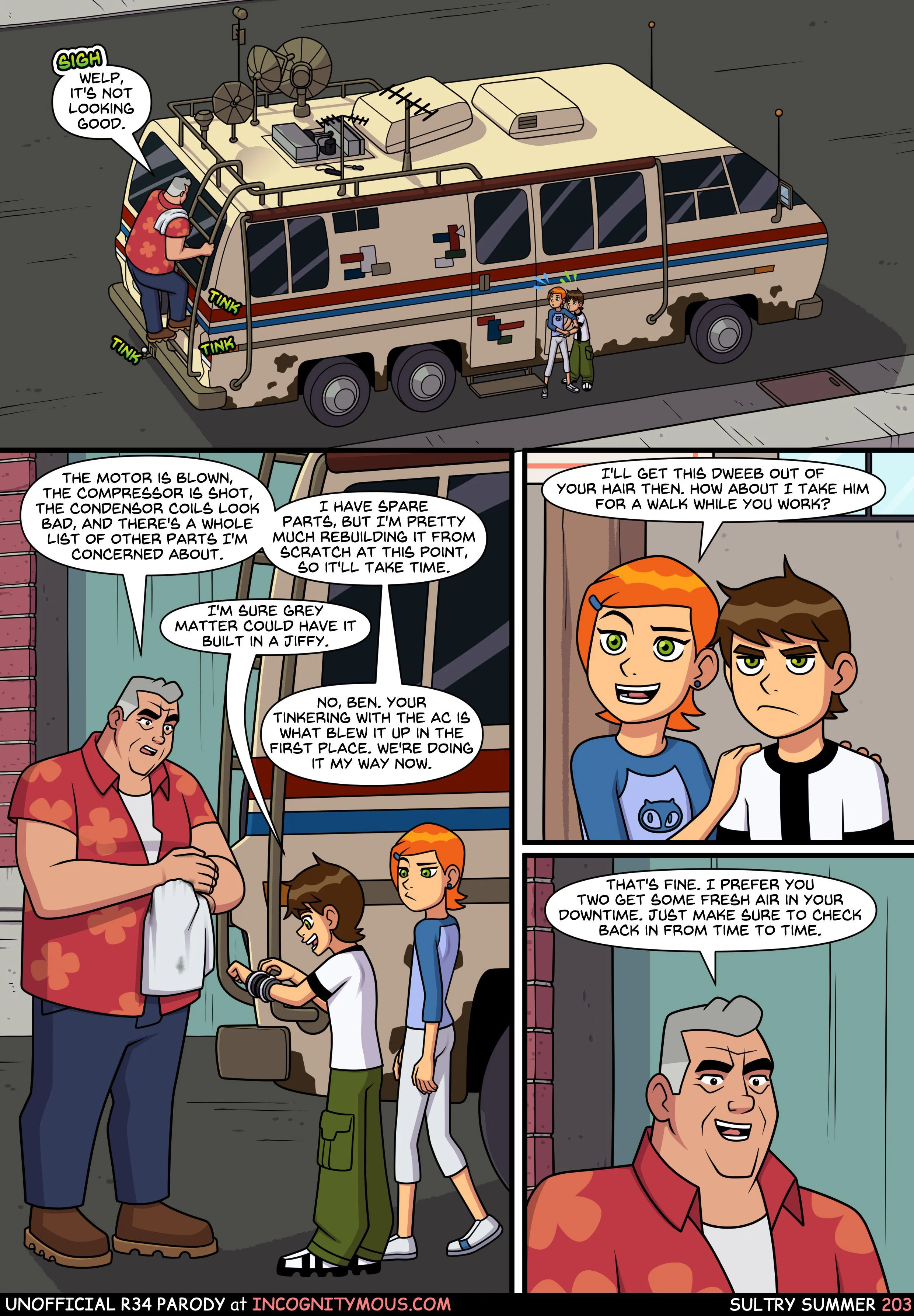 Dexter’s Laboratory [JDseal] 4 . Sultry Summer - Chapter 4 (Ben 10) [Incognitymous] – page 1