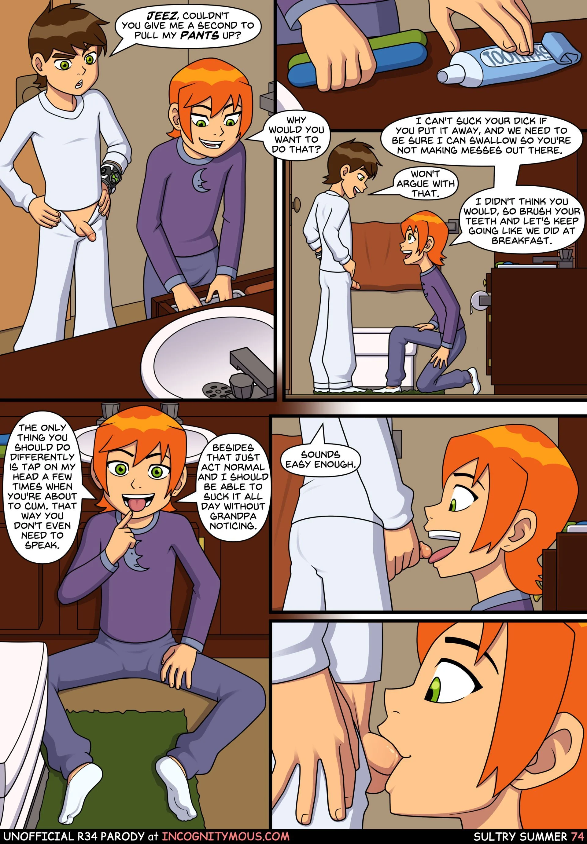 Dexter’s Laboratory [JDseal] 1 . Sultry Summer  - Chapter 1 (Ben 10) [Incognitymous] – page 75