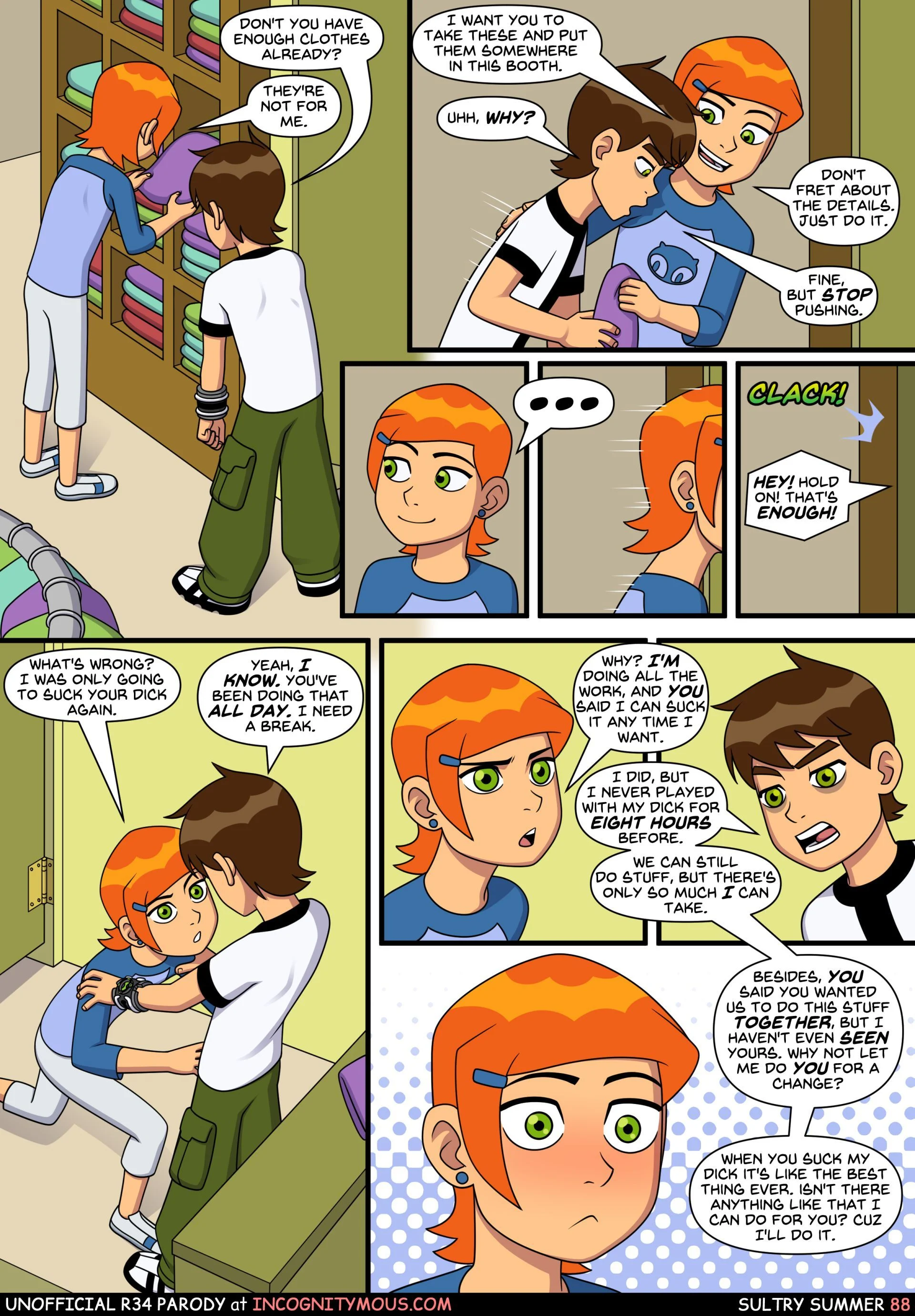 Dexter’s Laboratory [JDseal] 1 . Sultry Summer  - Chapter 1 (Ben 10) [Incognitymous] – page 89