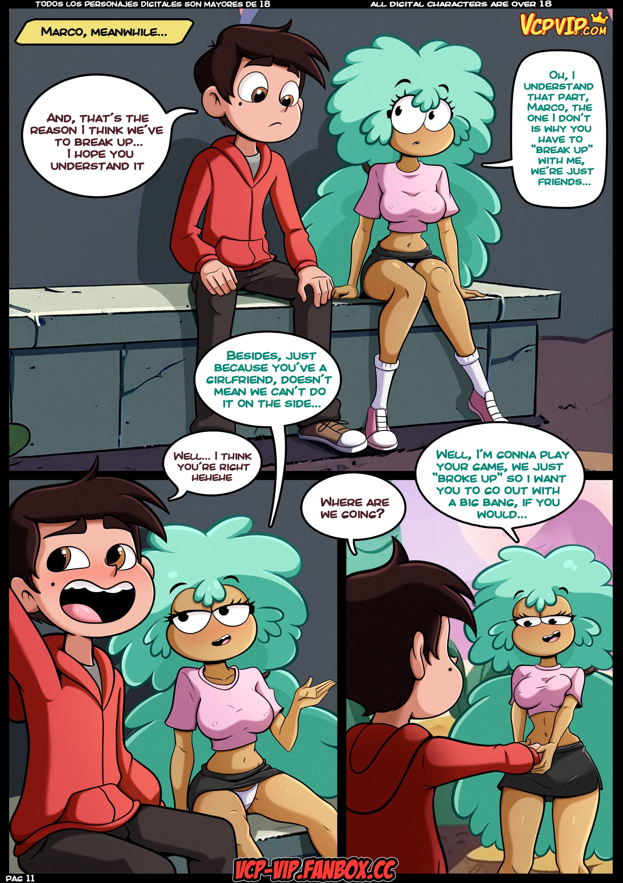 Echoes of the Past (Star Vs The Forces of Evil) [Croc] 1 . Echoes of the Past - Chapter 1 (Star Vs The Forces of Evil) [Croc] – page 12
