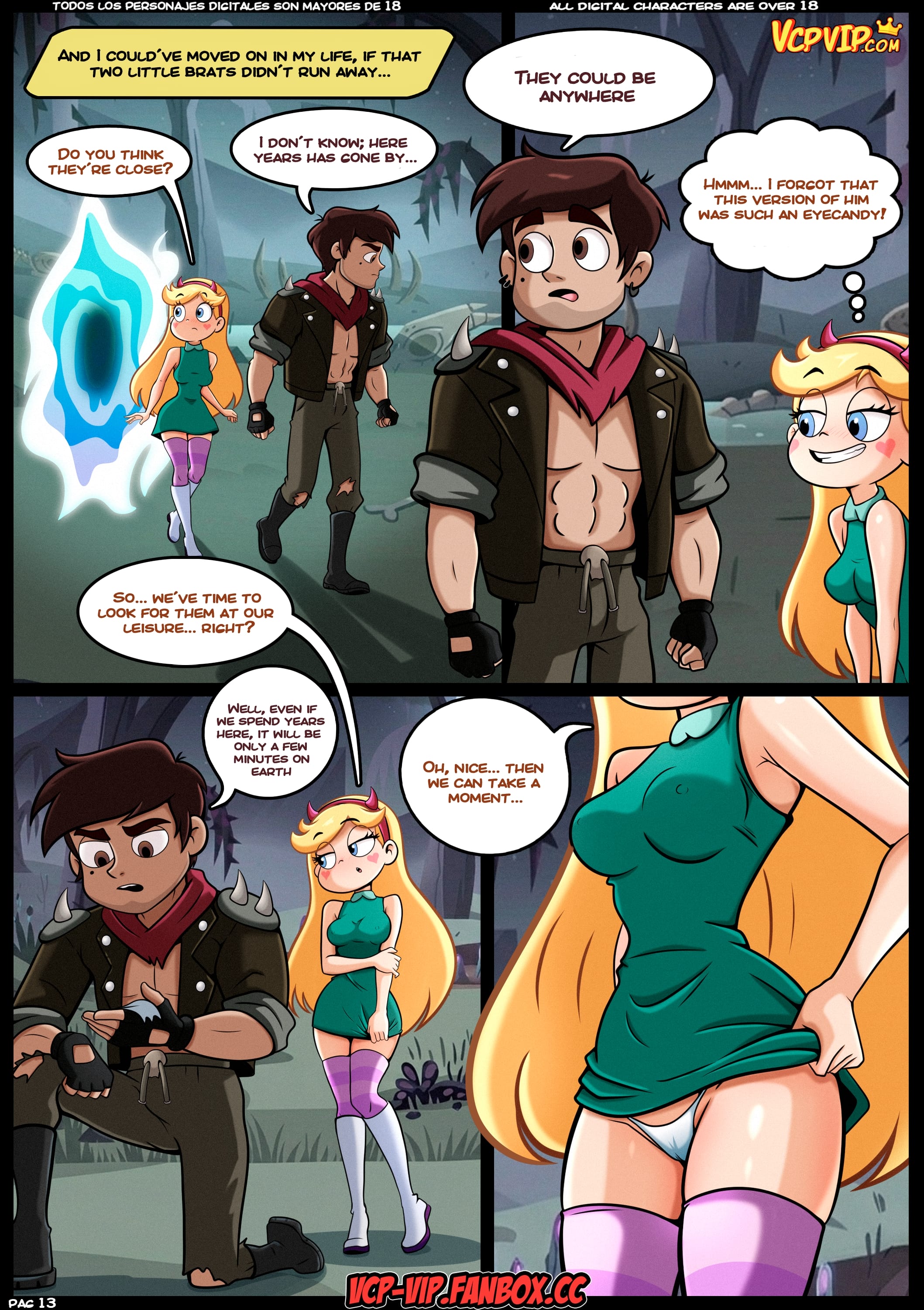 Echoes of the Past (Star Vs The Forces of Evil) [Croc] 1 . Echoes of the Past - Chapter 1 (Star Vs The Forces of Evil) [Croc] – page 14