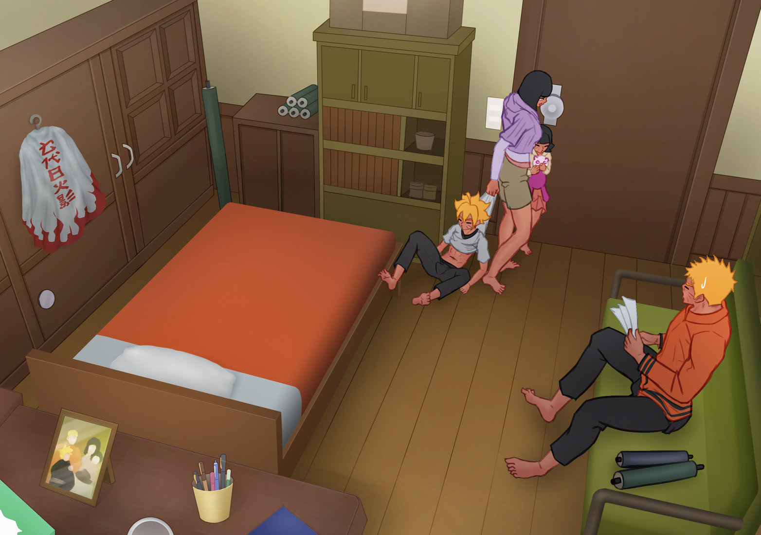 [CamoHouse] Naruto Work Room – V.2 – VDO – Gay Manga [CamoHouse] Naruto Work Room – V.2 – VDO Chapter 1 – page 8