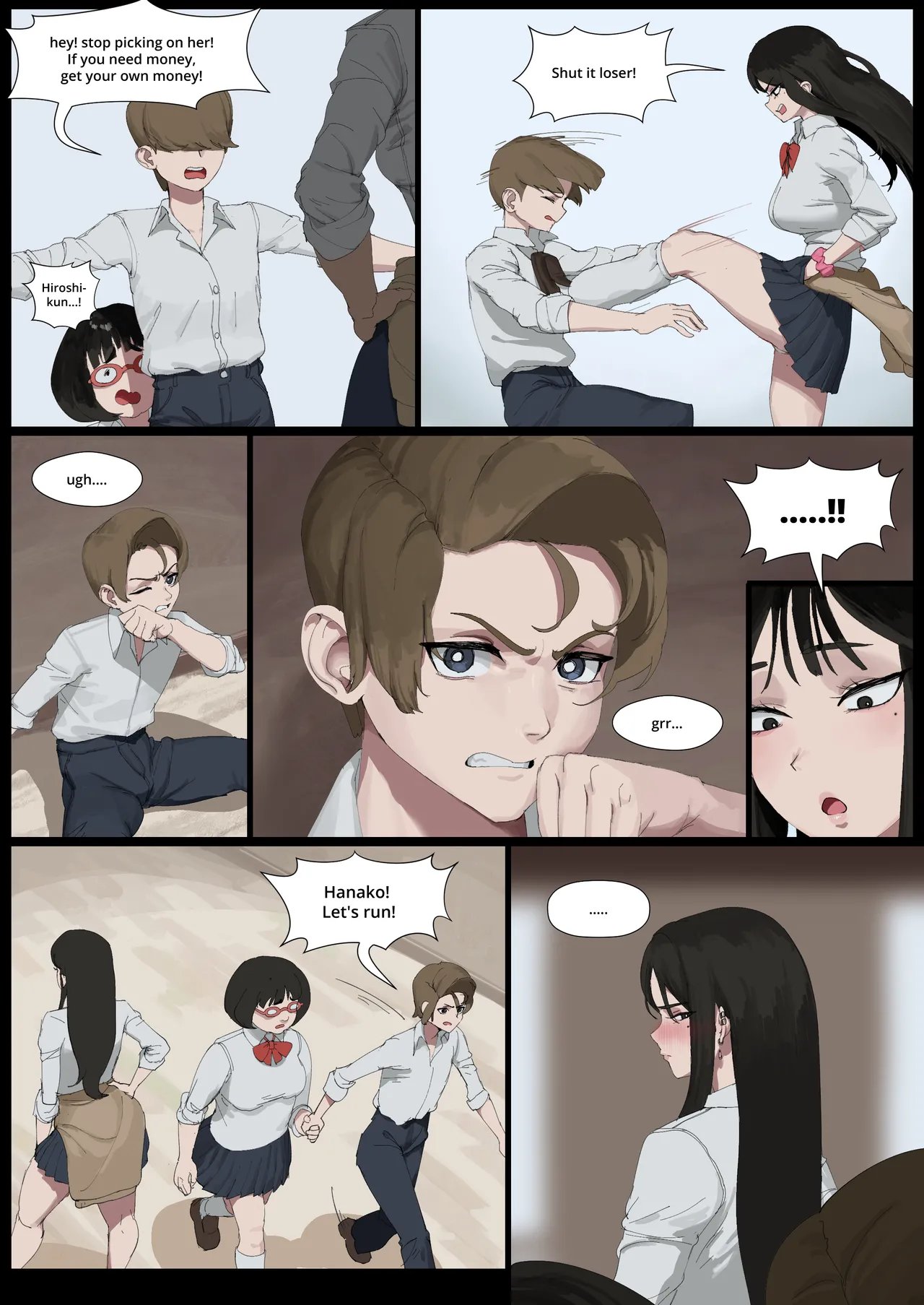 [wjs07] Gyaru Bully Reverse NTR comic porn [wjs07] Gyaru Bully Reverse NTR Chapter 1 – page 2