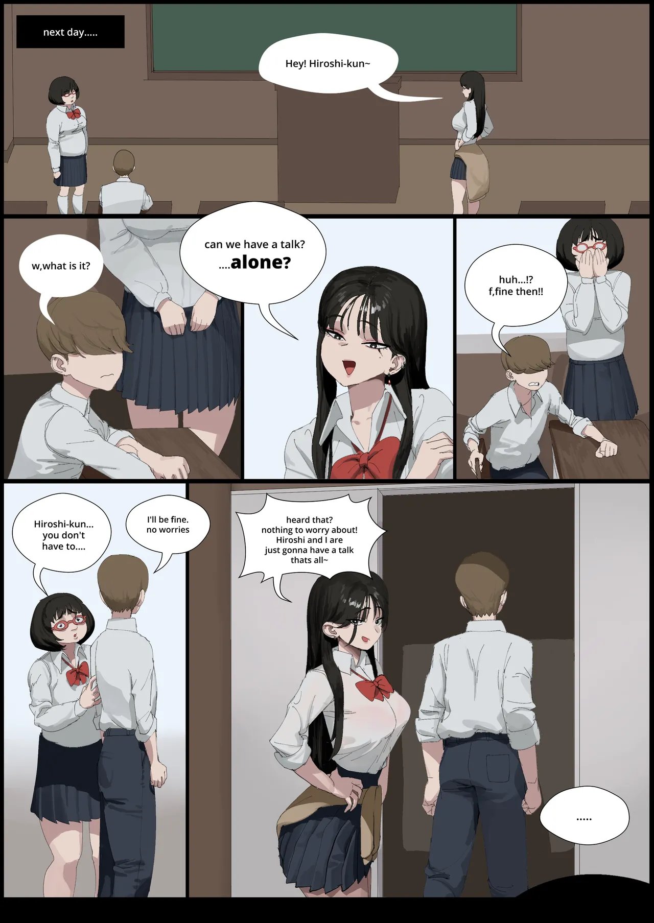 [wjs07] Gyaru Bully Reverse NTR comic porn [wjs07] Gyaru Bully Reverse NTR Chapter 1 – page 4