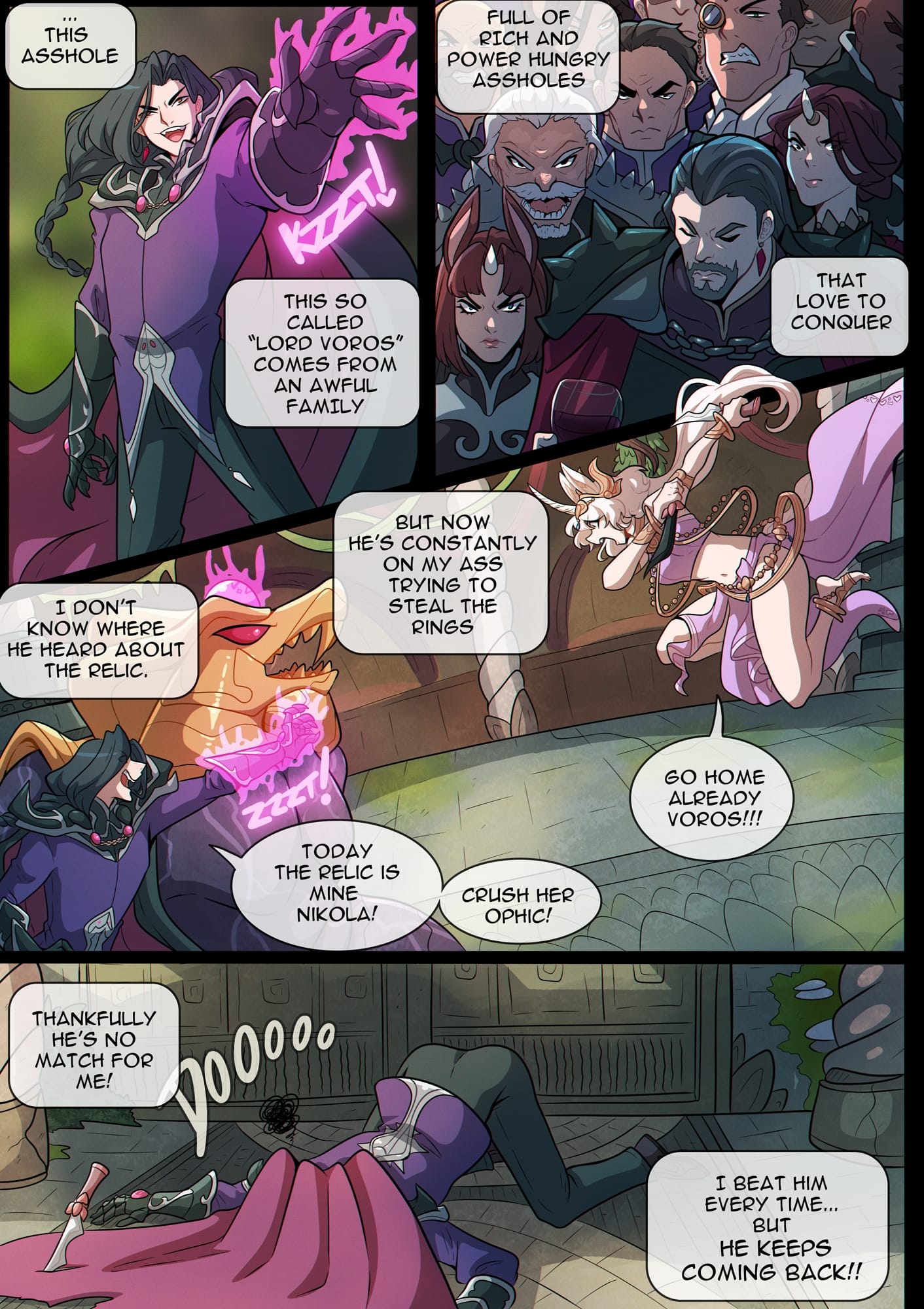 Ghislaine Baby Making comic porn 1 . Guardian Nikola - Chapter 1 [Kinkymation] – page 4