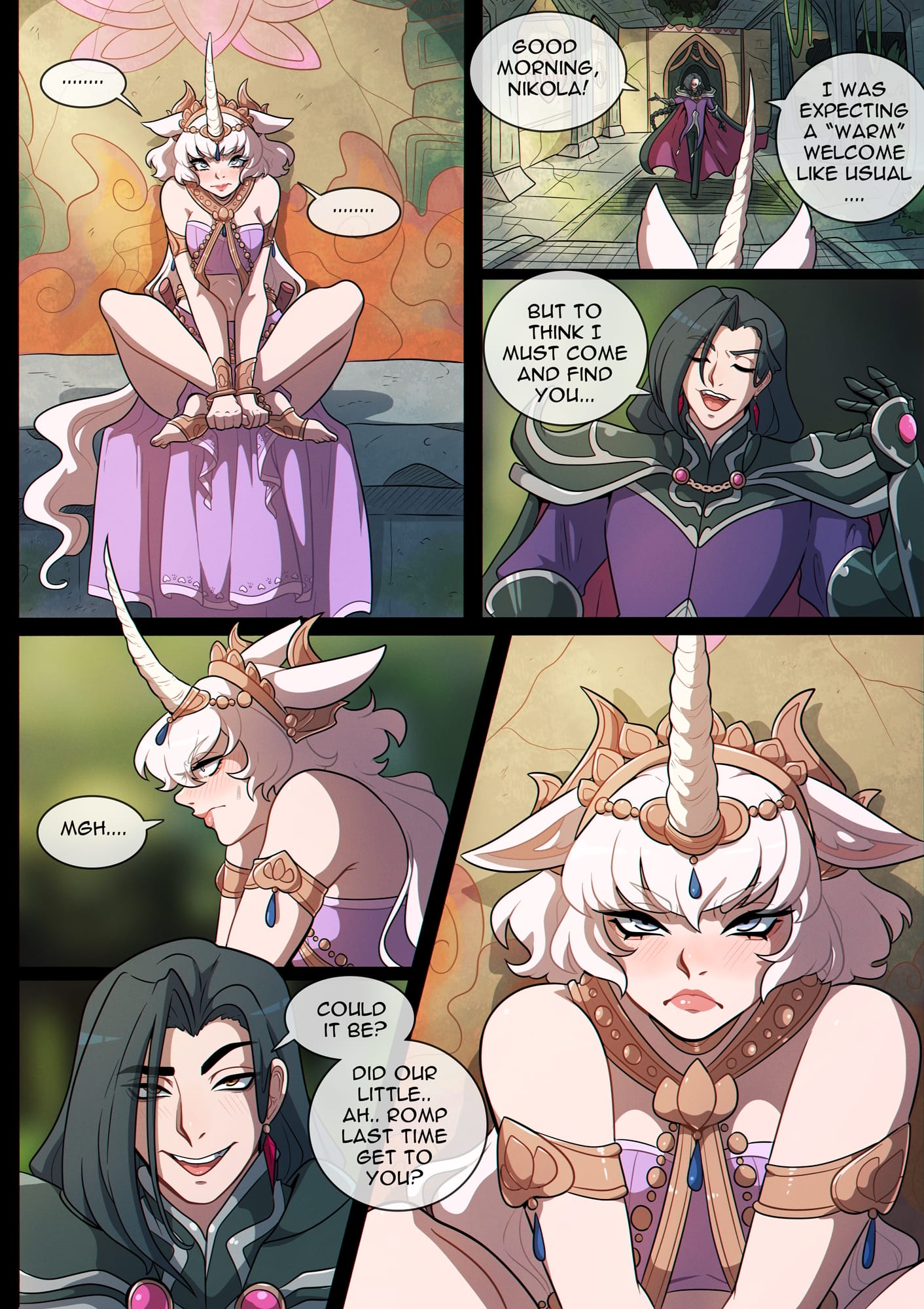 Ghislaine Baby Making comic porn 2 . Guardian Nikola - Chapter 2 [Kinkymation] – page 3