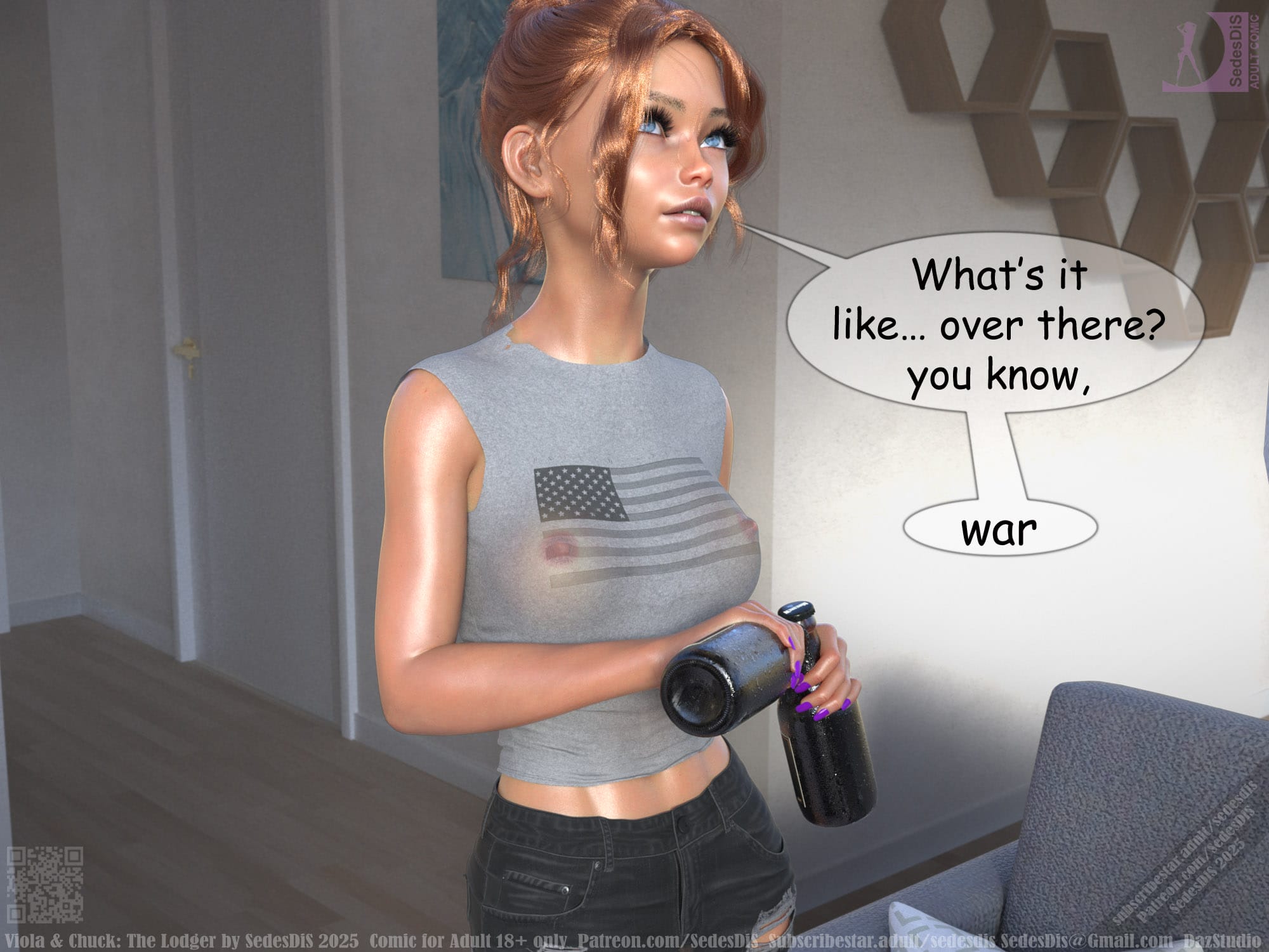 Viola &amp; Chuck – The Lodger [SedesDiS] 1 . Viola & Chuck - The Lodger - Chapter 1 [SedesDiS] – page 33