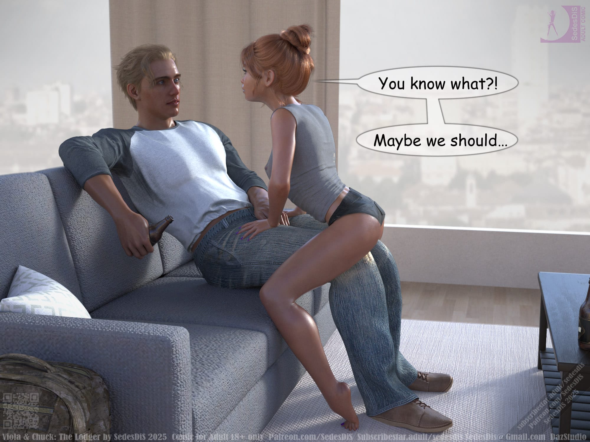 Viola &amp; Chuck – The Lodger [SedesDiS] 1 . Viola & Chuck - The Lodger - Chapter 1 [SedesDiS] – page 72