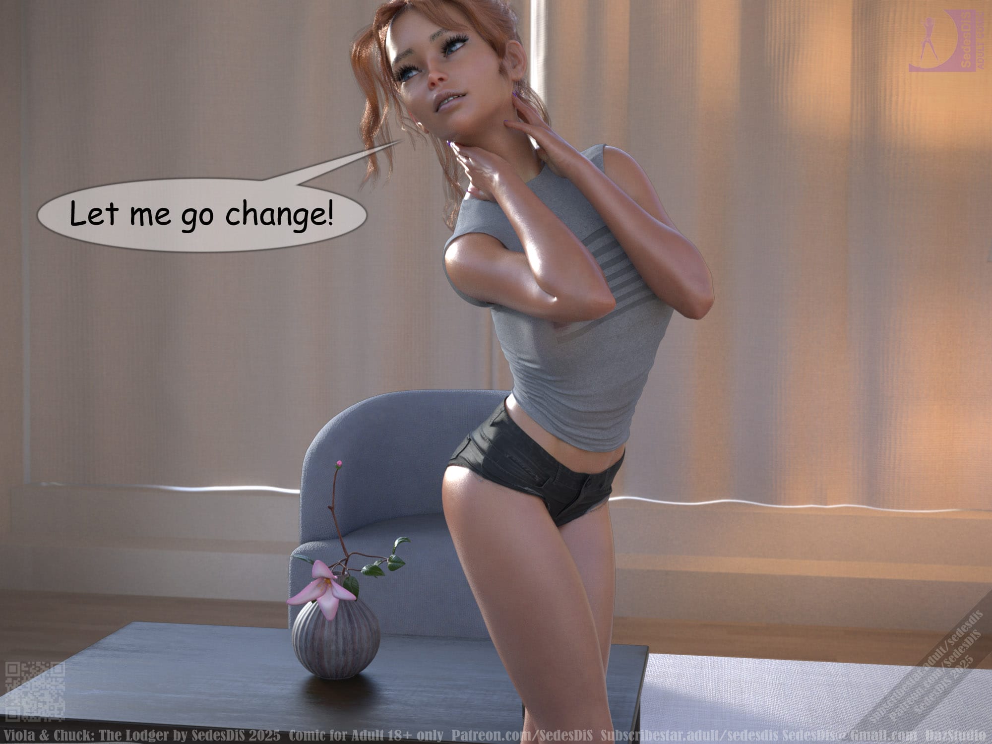 Viola &amp; Chuck – The Lodger [SedesDiS] 1 . Viola & Chuck - The Lodger - Chapter 1 [SedesDiS] – page 77