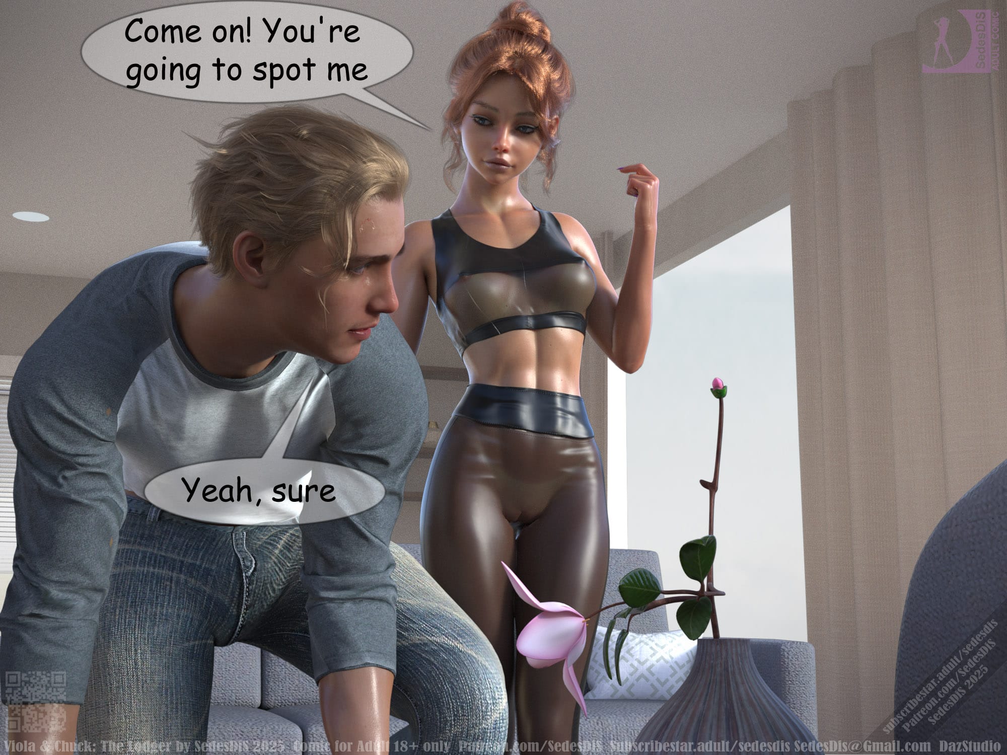 Viola &amp; Chuck – The Lodger [SedesDiS] 1 . Viola & Chuck - The Lodger - Chapter 1 [SedesDiS] – page 91