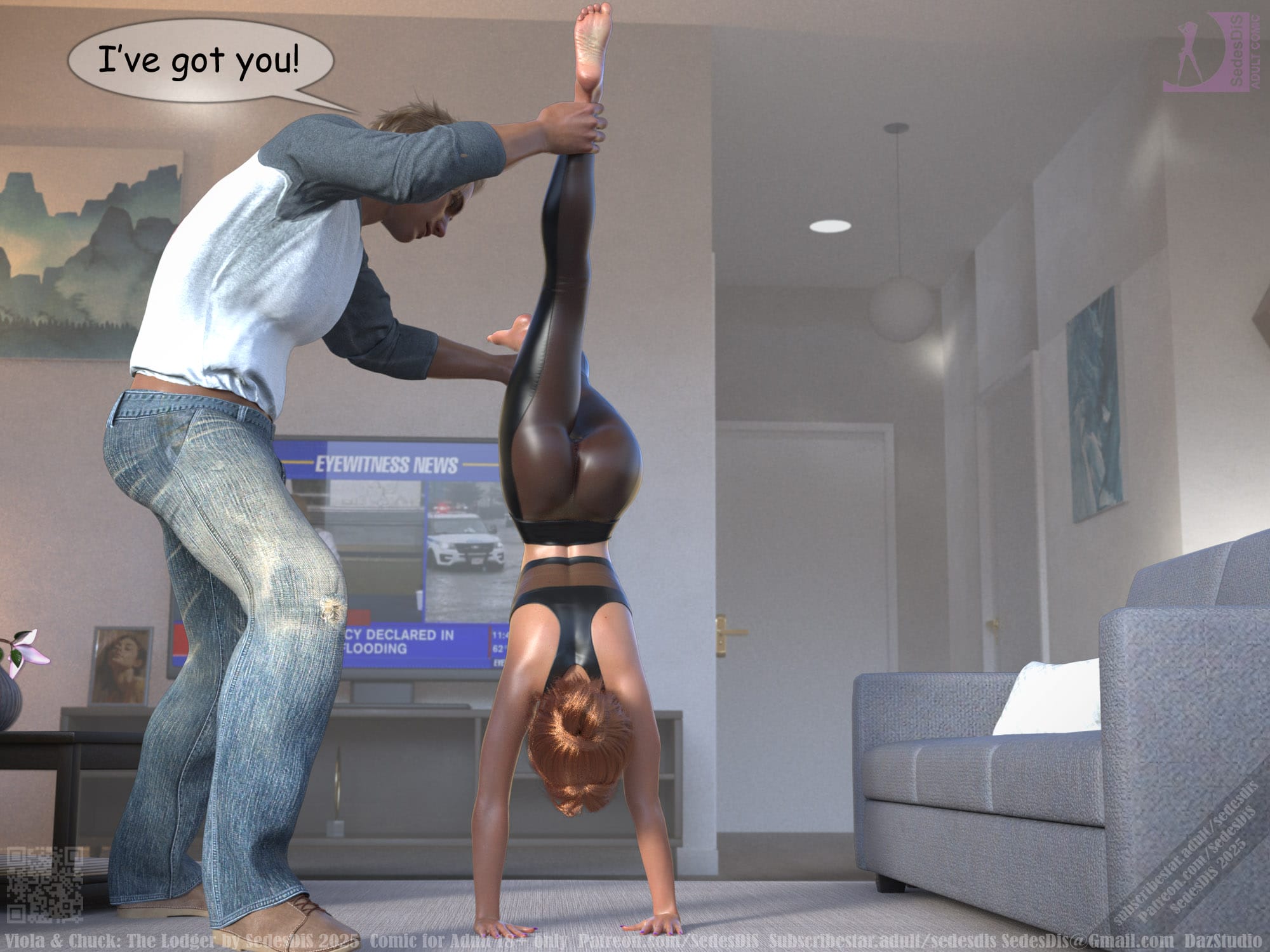 Viola &amp; Chuck – The Lodger [SedesDiS] 1 . Viola & Chuck - The Lodger - Chapter 1 [SedesDiS] – page 99