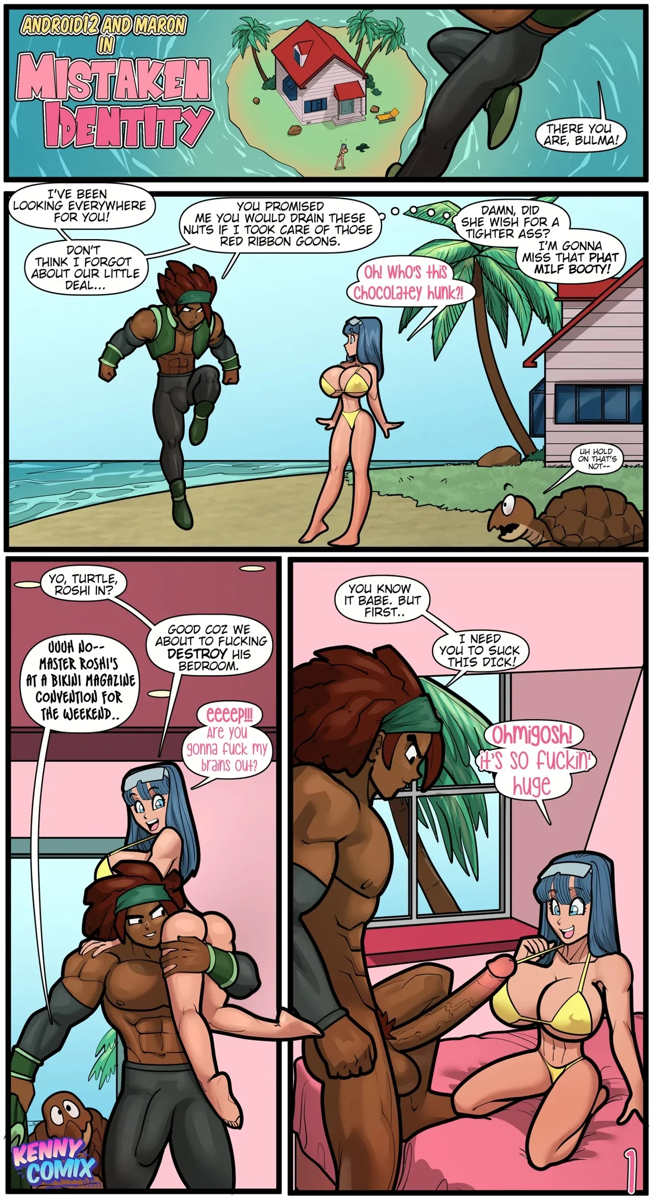 Mistaken Identity (Dragon Ball Z) [Rabies T Lagomorph] 1 . Mistaken Identity - Chapter 1 (Dragon Ball Z) [Rabies T Lagomorph] – page 1