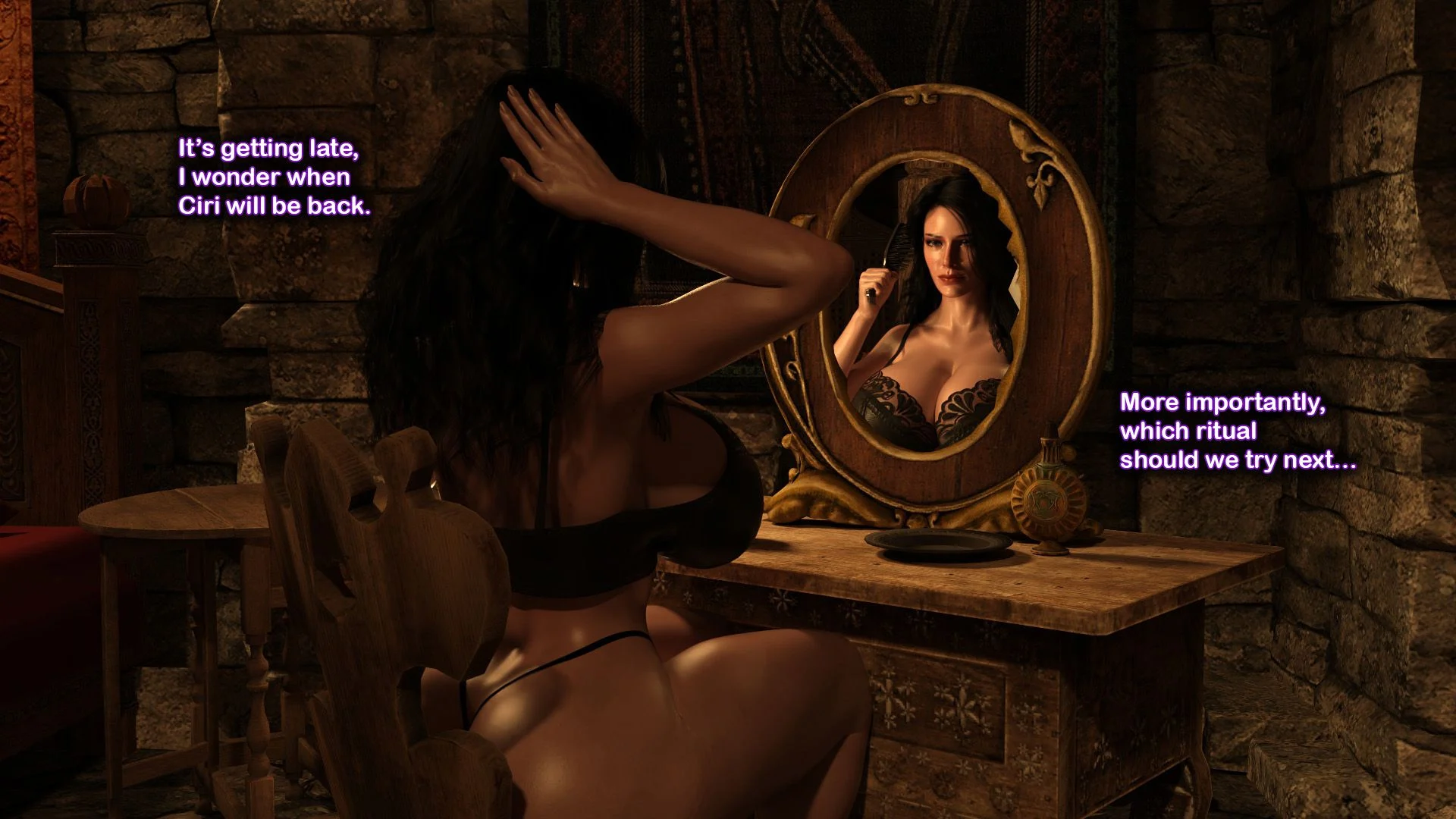 Yennefer’s Ritual (The Witcher) [Serge3DX] 1 . Yennerfer's Ritual - Chapter 1 (The Witcher) [Serge3DX] – page 105