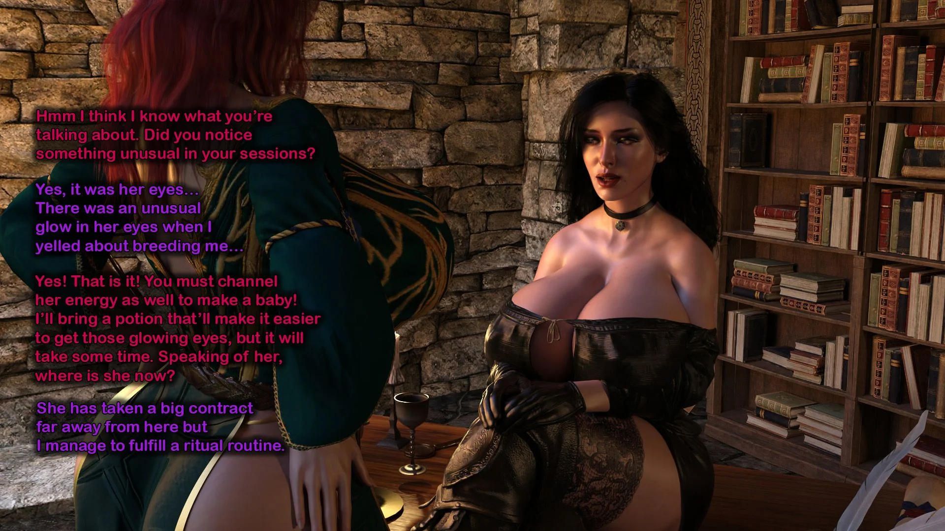 Yennefer’s Ritual (The Witcher) [Serge3DX] 1 . Yennerfer's Ritual - Chapter 1 (The Witcher) [Serge3DX] – page 255