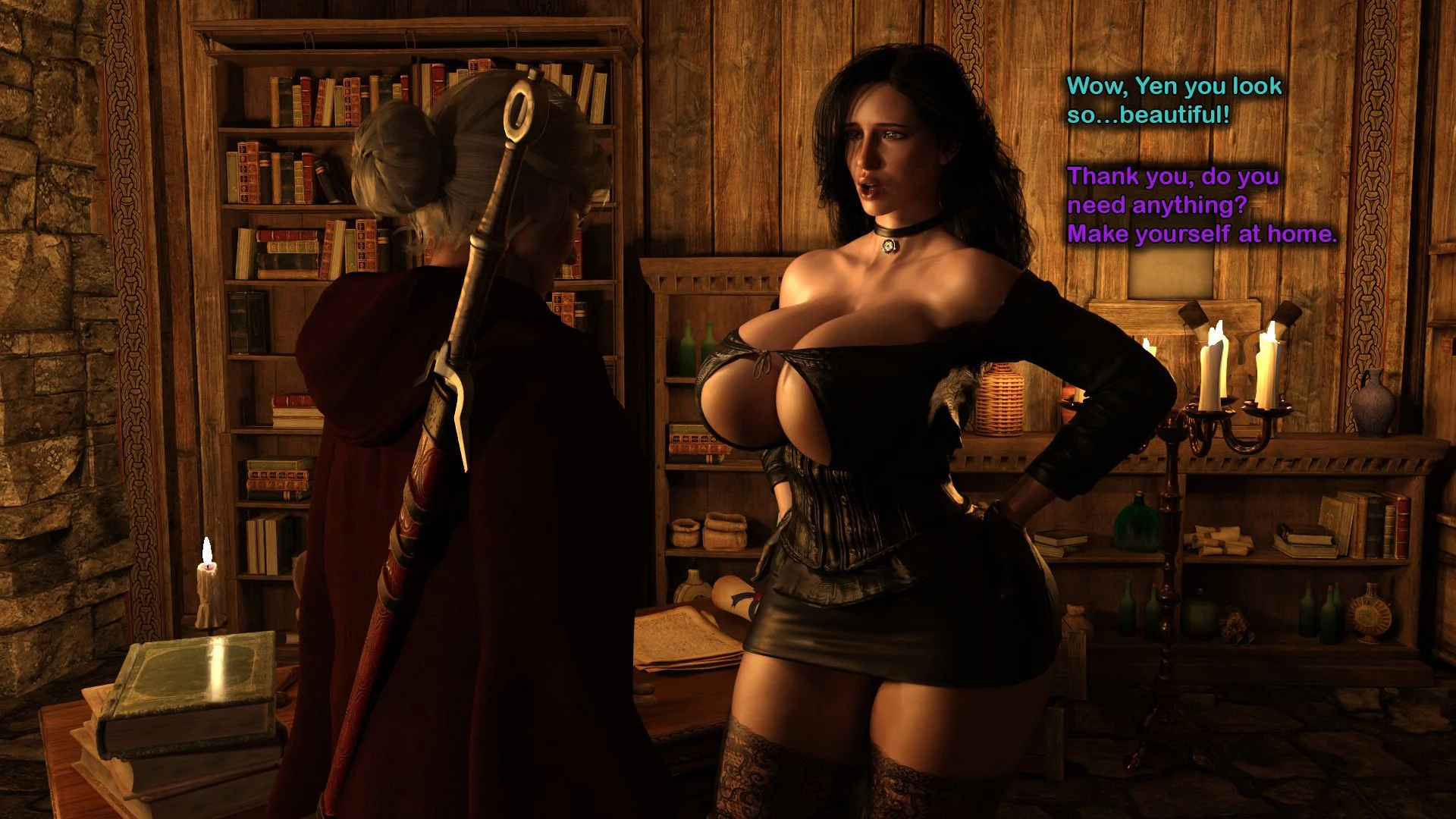 Yennefer’s Ritual (The Witcher) [Serge3DX] 1 . Yennerfer's Ritual - Chapter 1 (The Witcher) [Serge3DX] – page 9