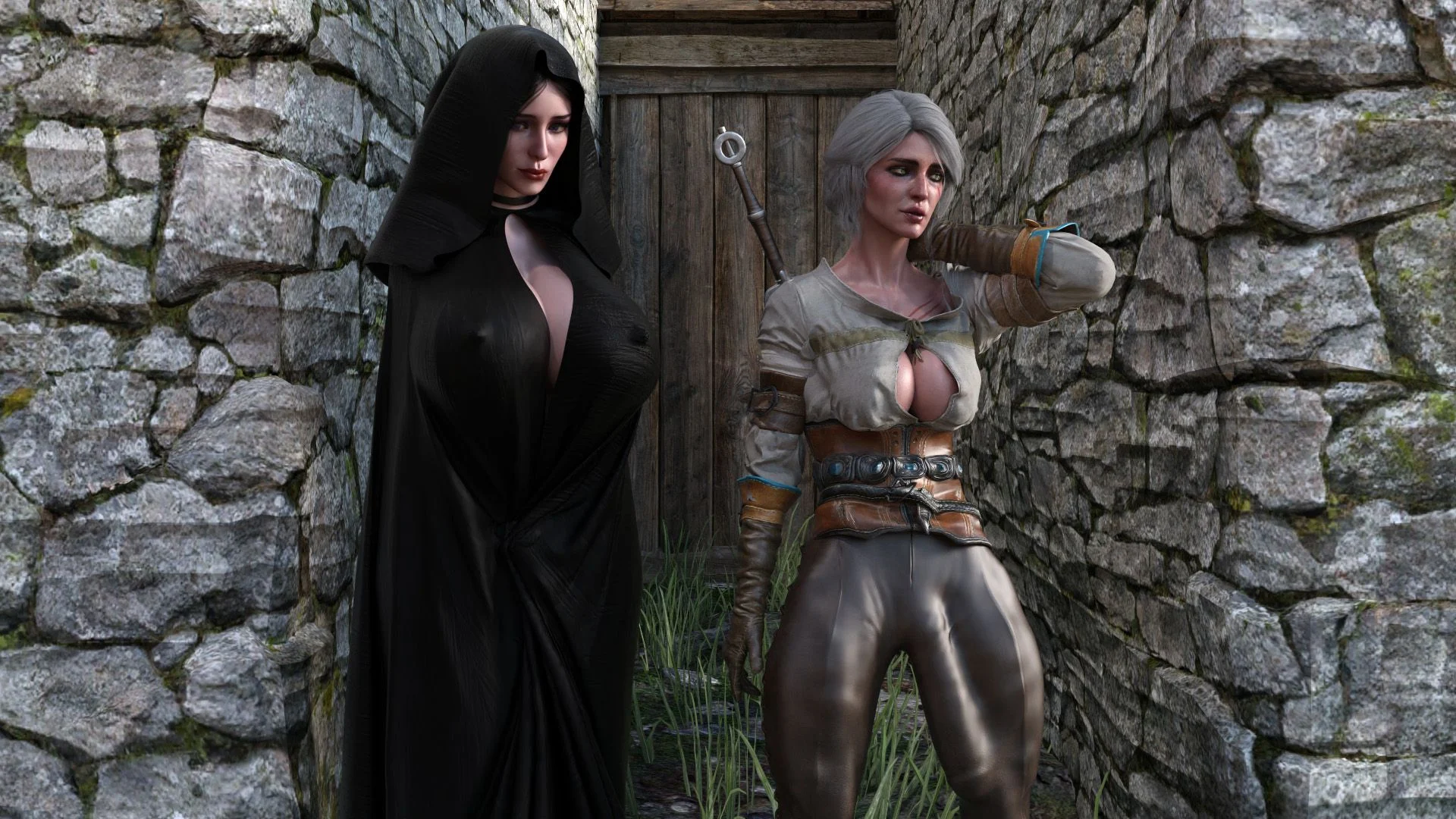 Yennefer’s Ritual (The Witcher) [Serge3DX] 1.5 . Yennerfer's Ritual - Textless - Chapter 1 (The Witcher) [Serge3DX] – page 258