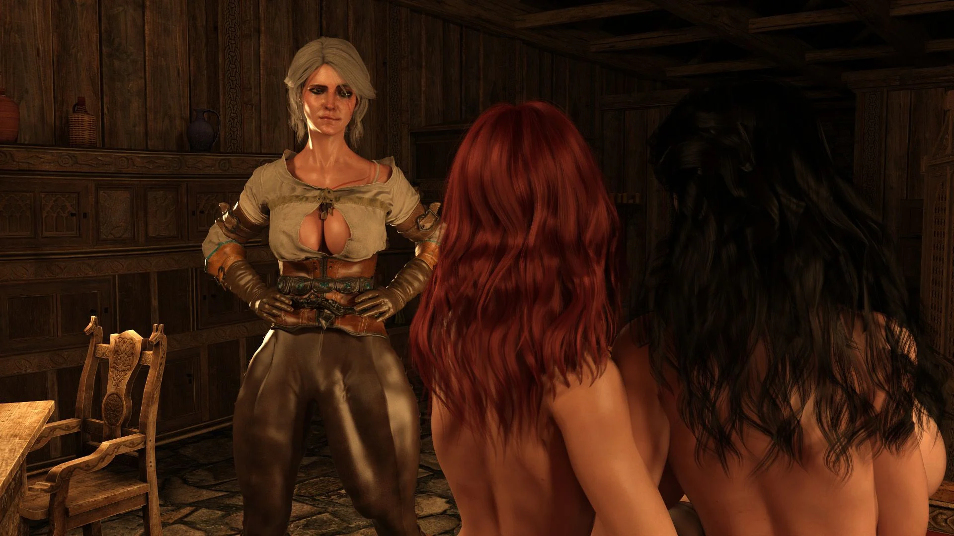 Yennefer’s Ritual (The Witcher) [Serge3DX] 1.5 . Yennerfer's Ritual - Textless - Chapter 1 (The Witcher) [Serge3DX] – page 285