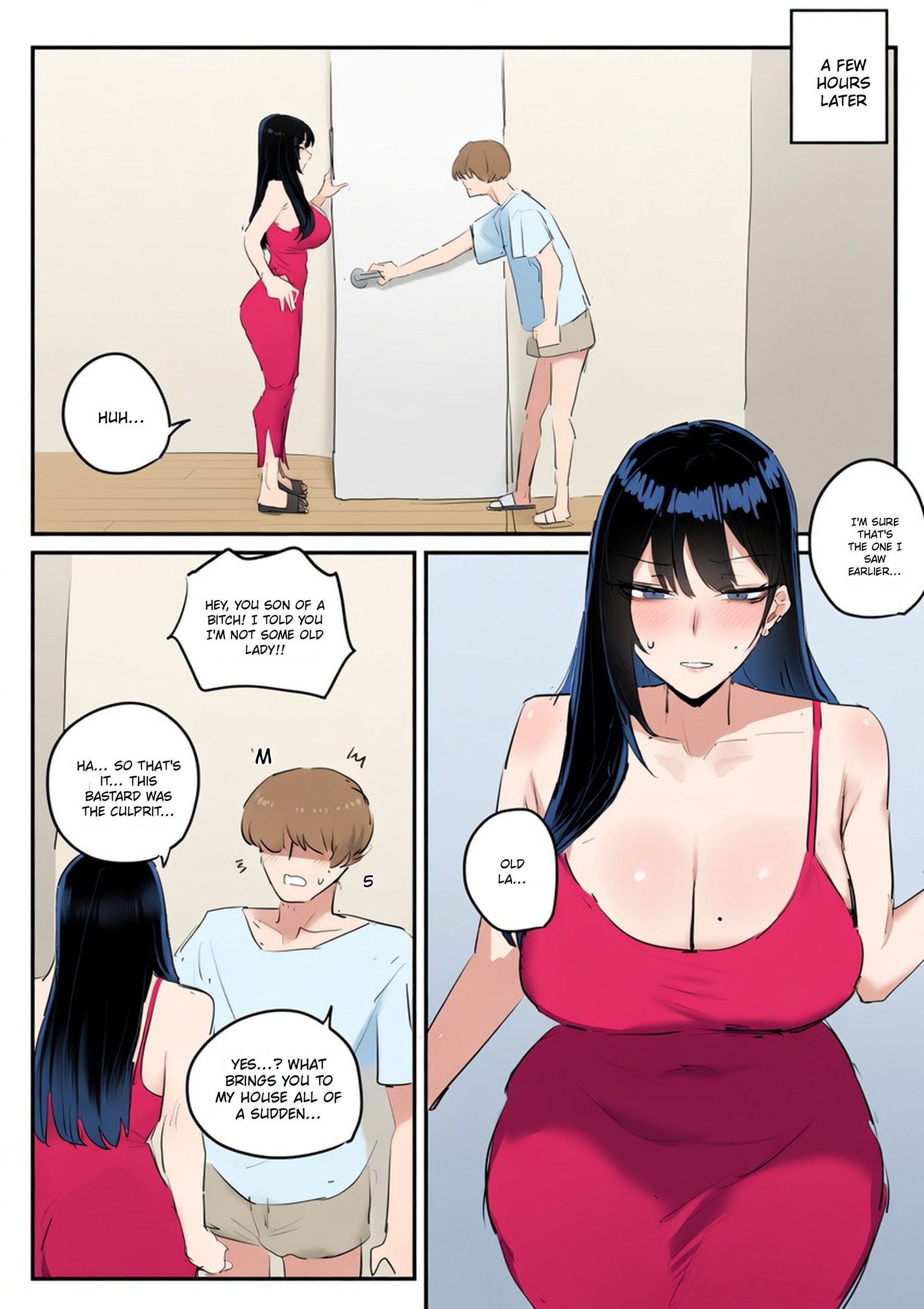 [kkan] Comic about giving proper discipline to the downstairs neighbor lady…. comic porn [kkan] Comic about giving proper discipline to the downstairs neighbor lady…. Chapter 1 – page 14