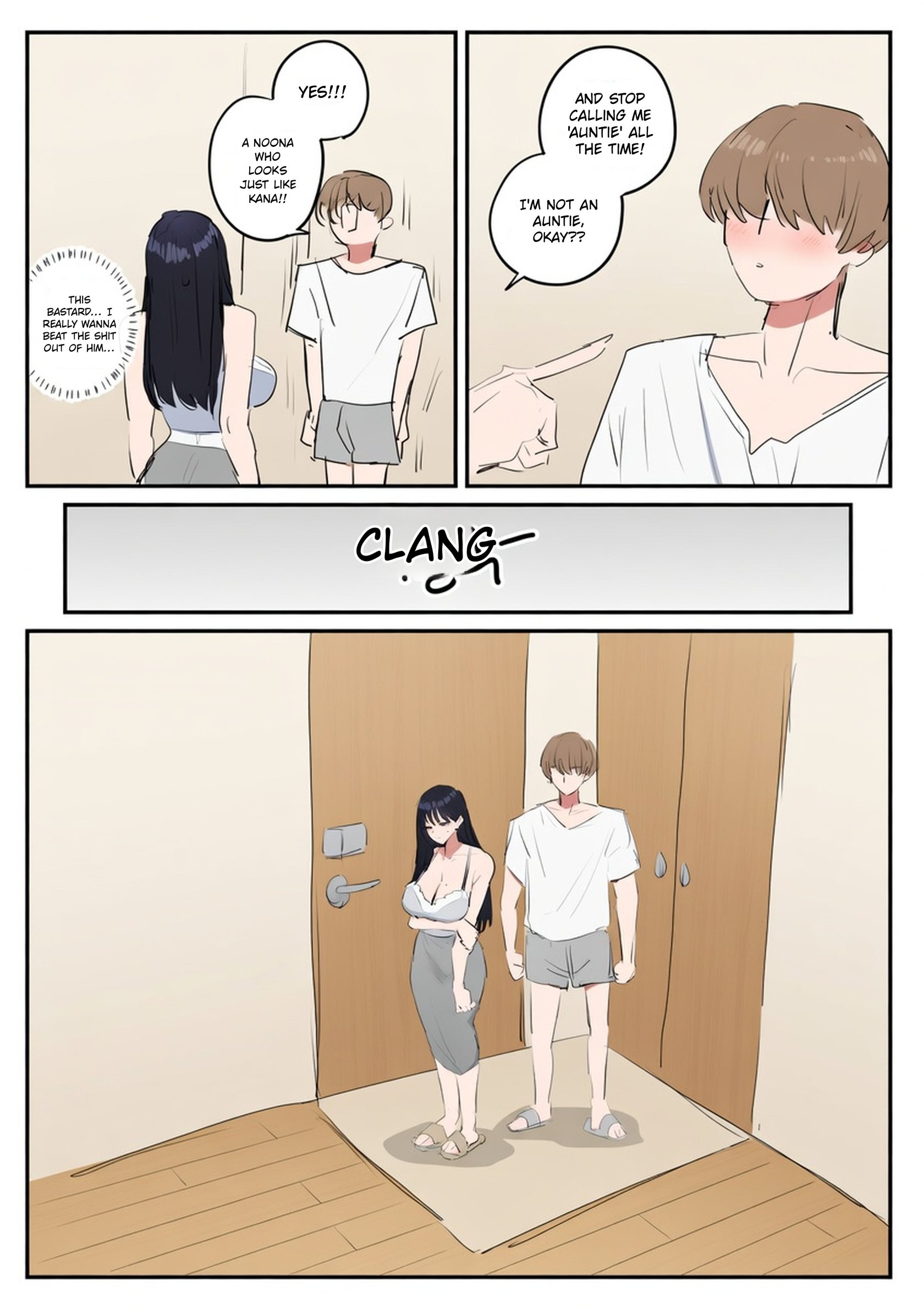 [kkan] Comic about giving proper discipline to the downstairs neighbor lady…. comic porn [kkan] Comic about giving proper discipline to the downstairs neighbor lady…. Chapter 1 – page 23