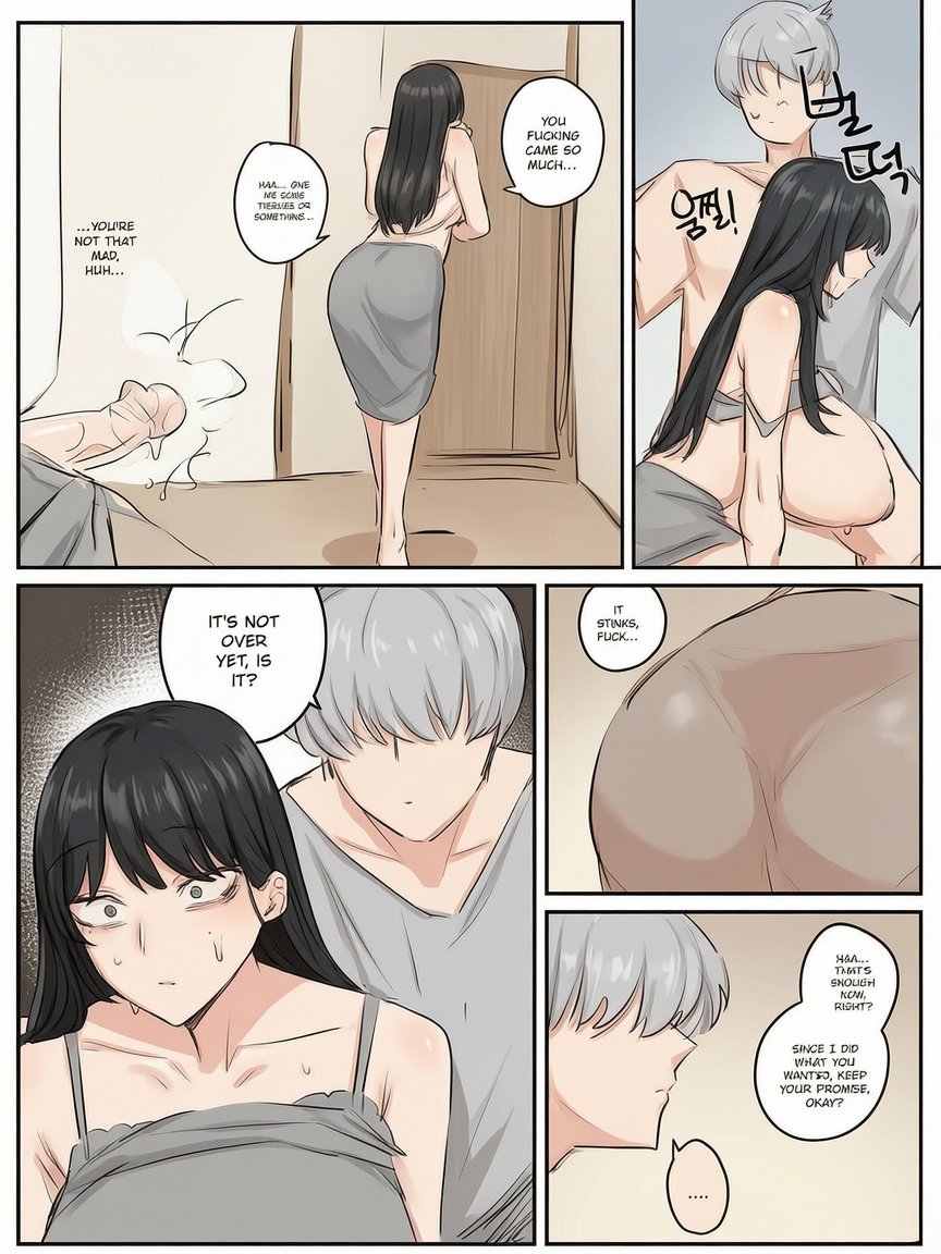 [kkan] Comic about giving proper discipline to the downstairs neighbor lady…. comic porn [kkan] Comic about giving proper discipline to the downstairs neighbor lady…. Chapter 1 – page 37