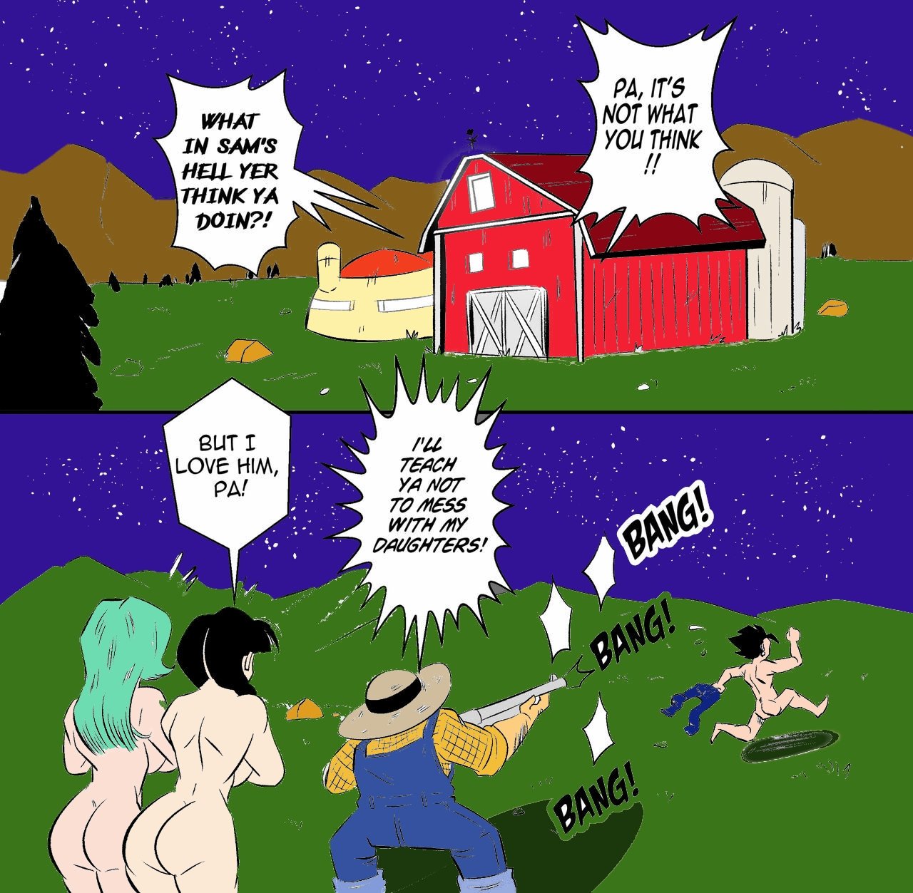 [Funnysexydb] on the farm comic porn [Funnysexydb] on the farm (colorized) Chapter 1 – page 8