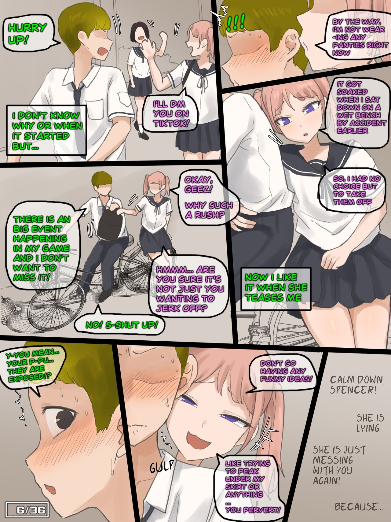 My Childhood Crush Cucked Me With The New Asian Transfer Student – [Laliberte- Edit] – RICED Edition comic porn My Childhood Crush Cucked Me With The New Asian Transfer Student – [Laliberte- Edit] – RICED Edition Chapter 1 – page 6