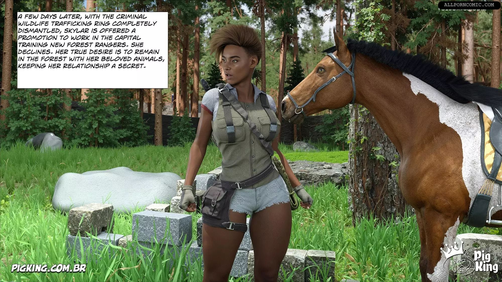 Skylar The Forest Ranger [PigKing] 6 . Skylar The Forest Ranger - [ZOO] Chapter 6 [PigKing] – page 74