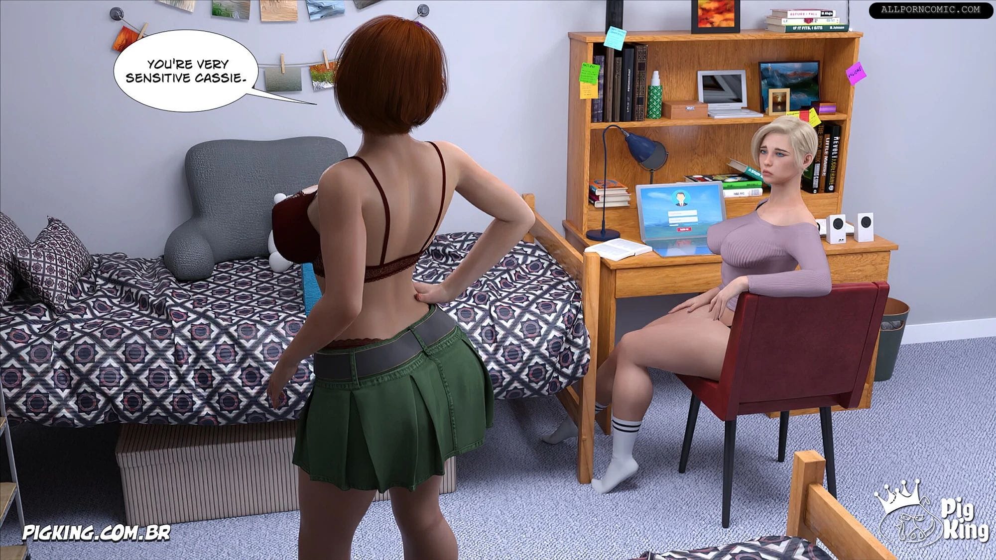 Roomates [PigKing] 1 . Roomates - Chapter 1 [PigKing] – page 29