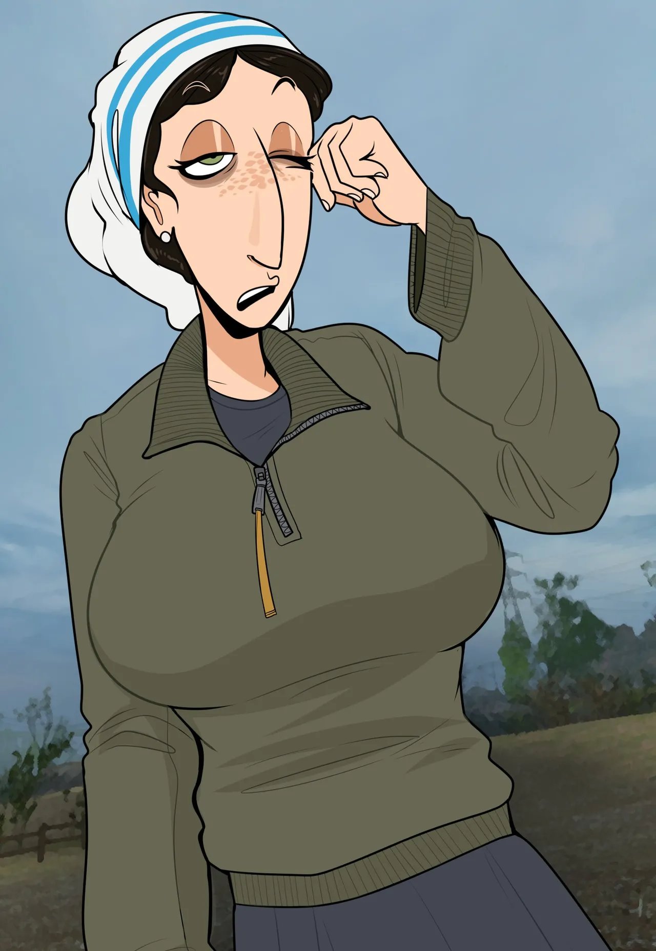 [HellOnEarth-III] Shoshanna (OC) comic porn [HellOnEarth-III] Shoshanna (OC) Chapter 1 – page 5