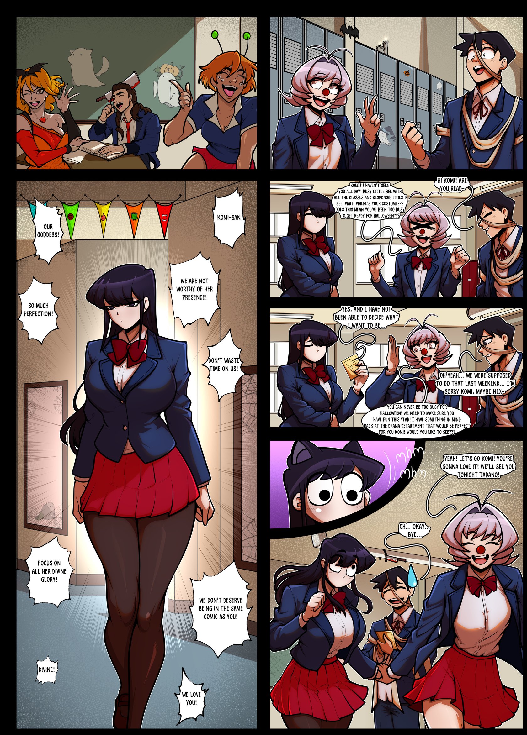 Komi-San Can’t Cum This Much comic porn Komi-San Can’t Cum This Much Chapter 1 – page 2