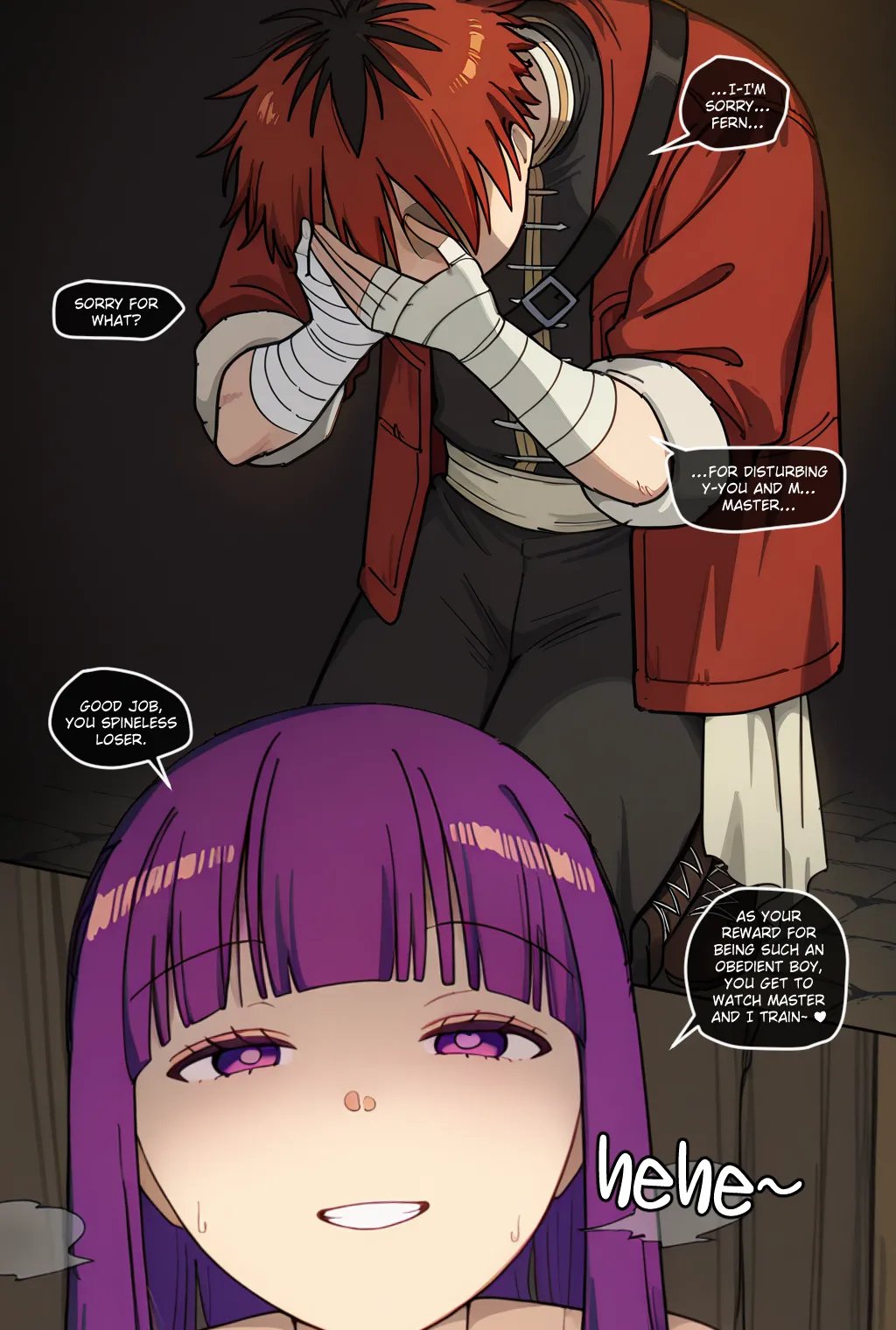Frieren Girls Go Black comic porn Frieren Girls Go Black Chapter 1 – page 19