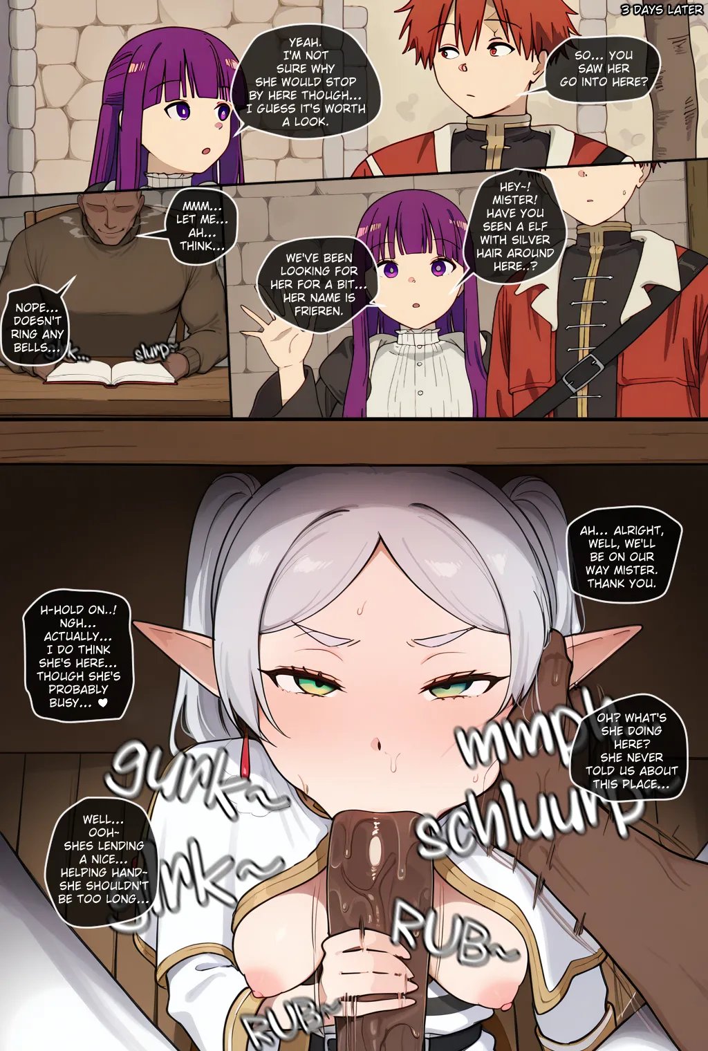 Frieren Girls Go Black comic porn Frieren Girls Go Black Chapter 1 – page 4